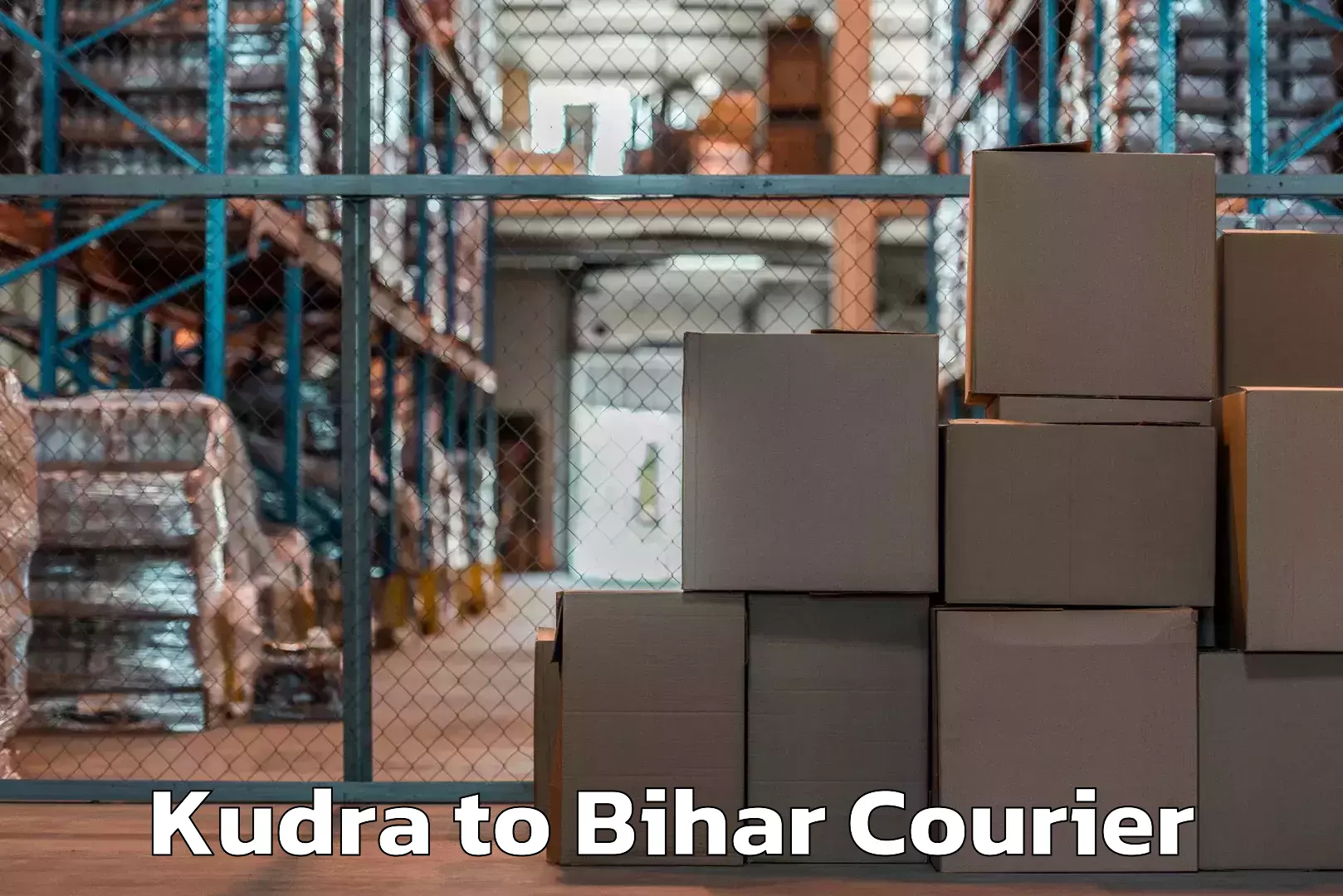 Custom courier strategies in Kudra to Daudnagar