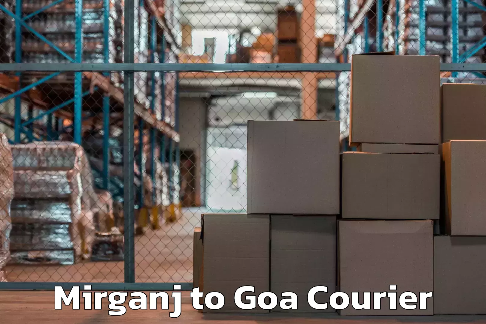 Customized delivery options Mirganj to IIT Goa