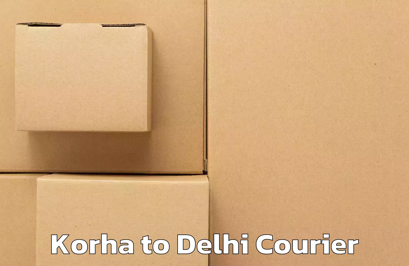 Express package handling Korha to Ramesh Nagar