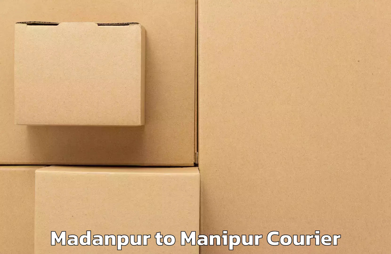 Smart parcel solutions Madanpur to Manipur