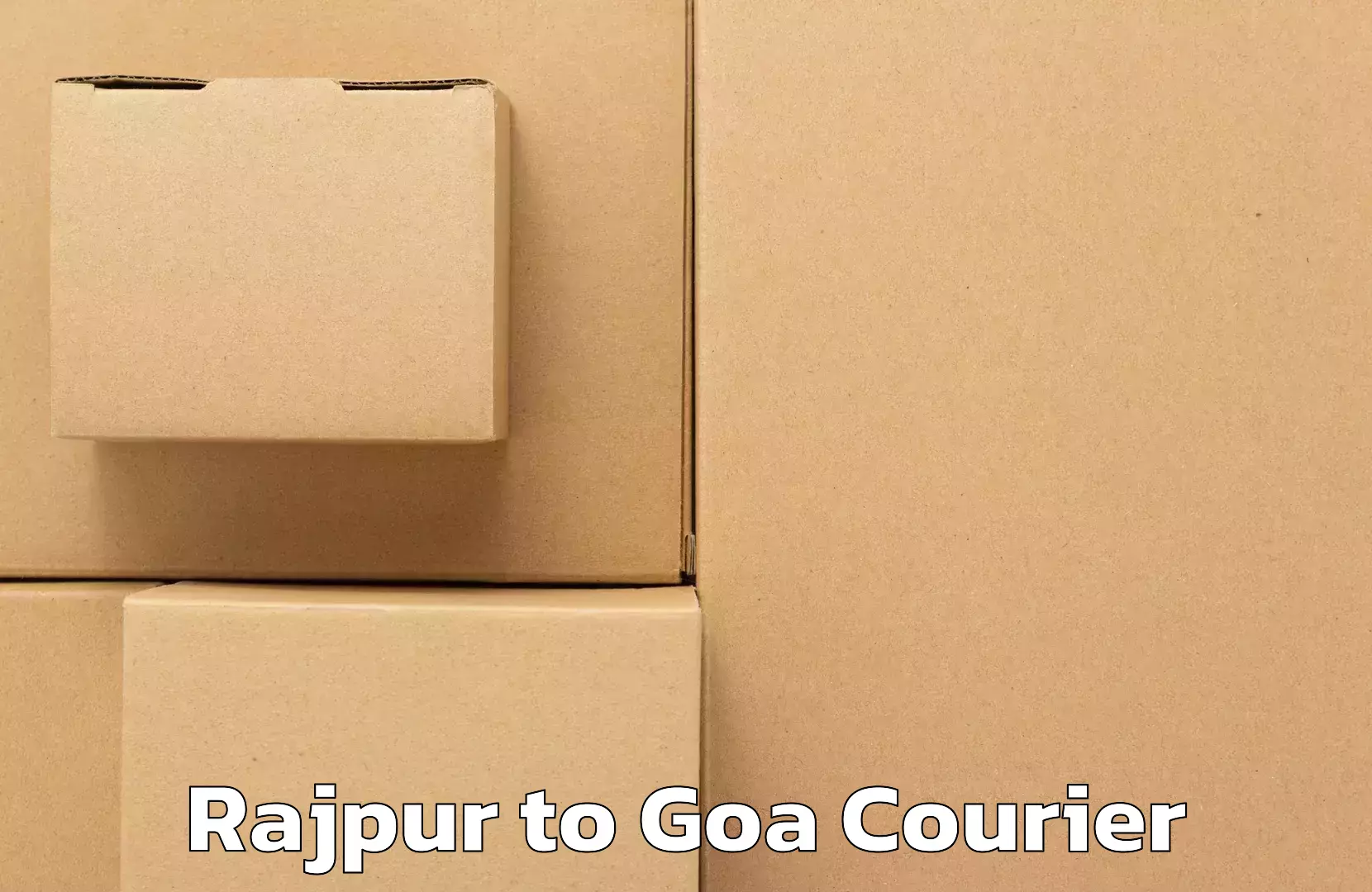 Professional courier services Rajpur to Margao