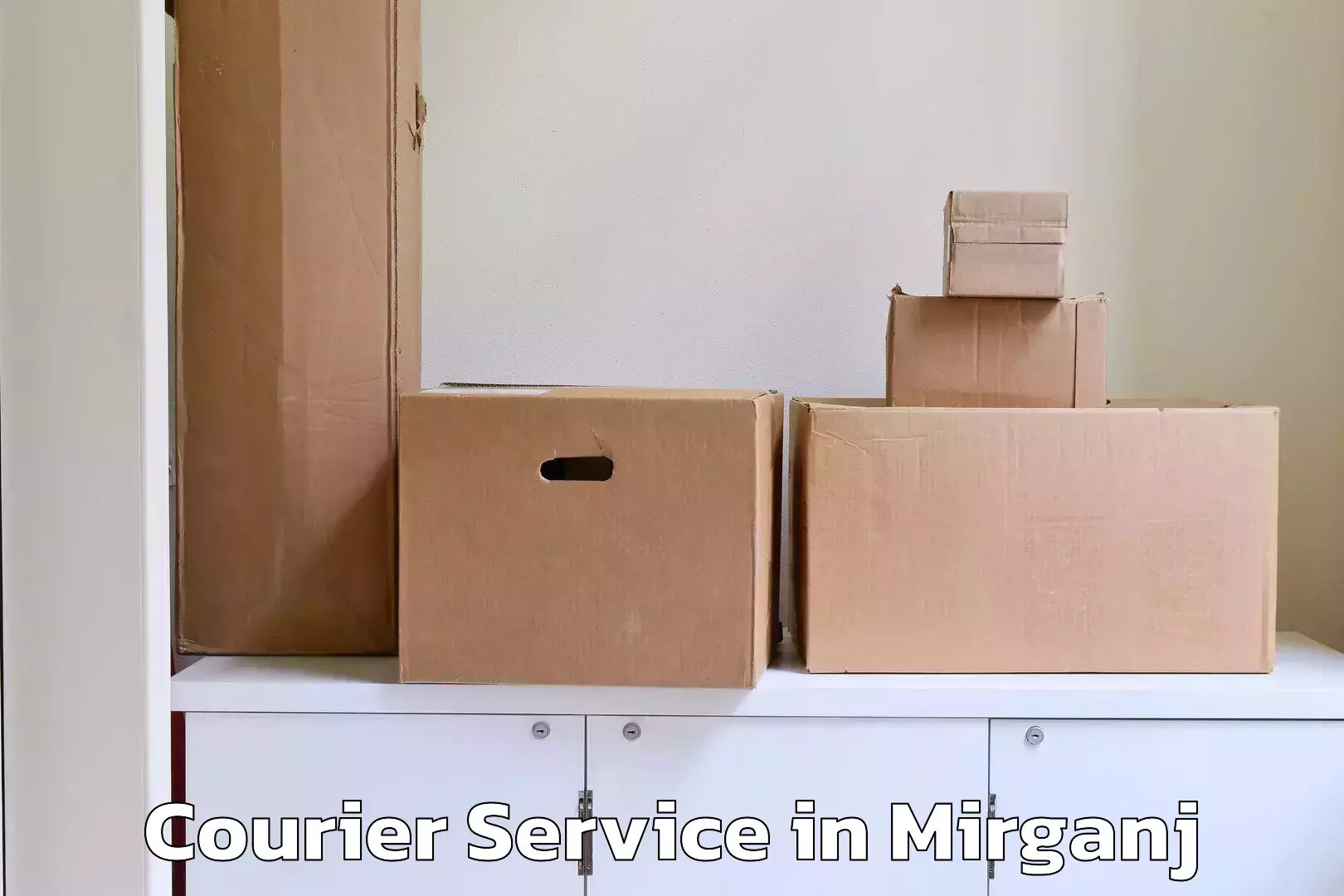 Modern parcel services in Mirganj