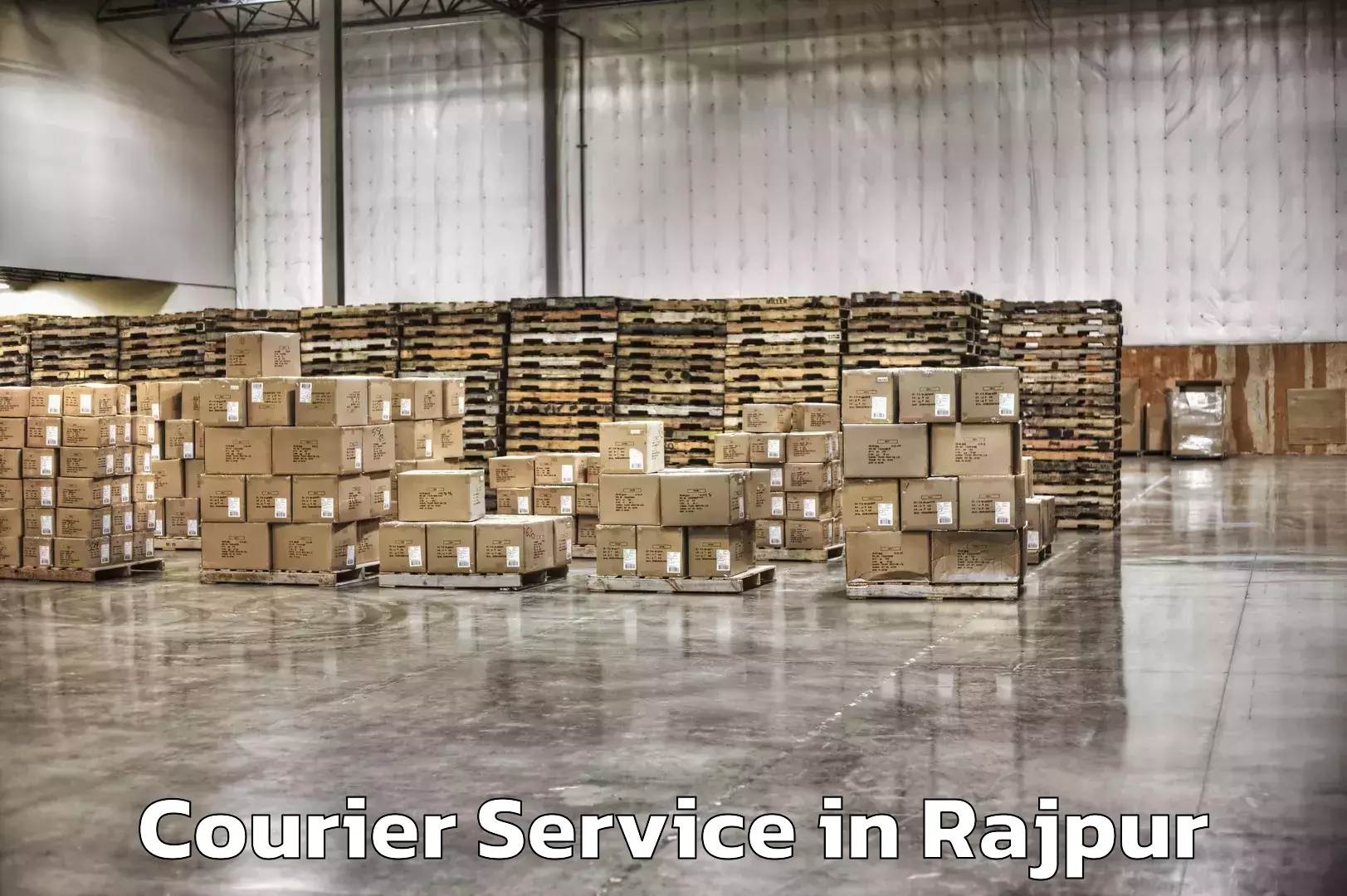Online package tracking in Rajpur