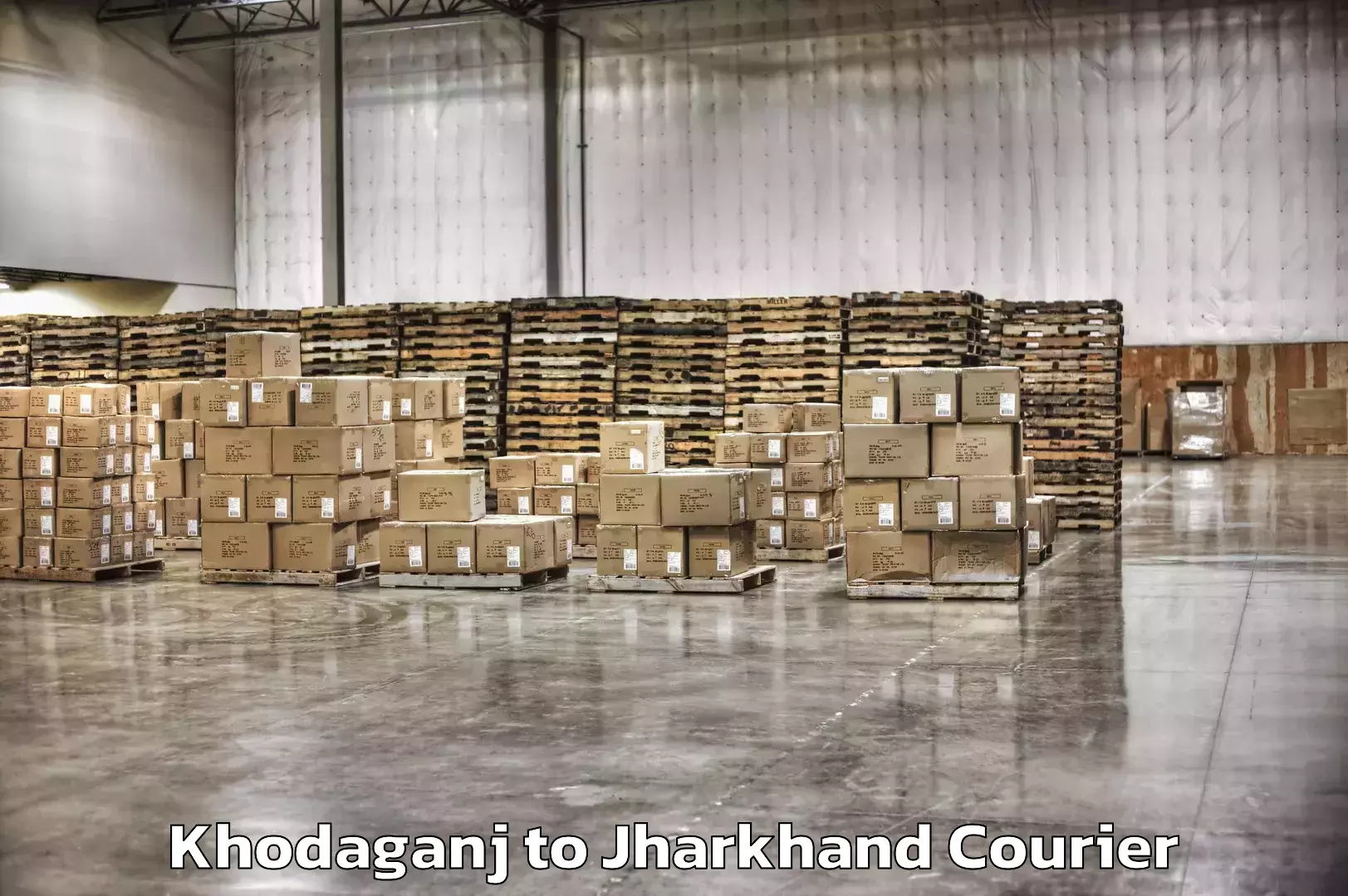 Custom courier solutions Khodaganj to Jharia