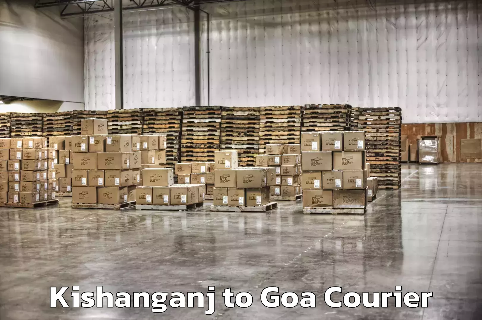 Custom courier packaging Kishanganj to Panjim