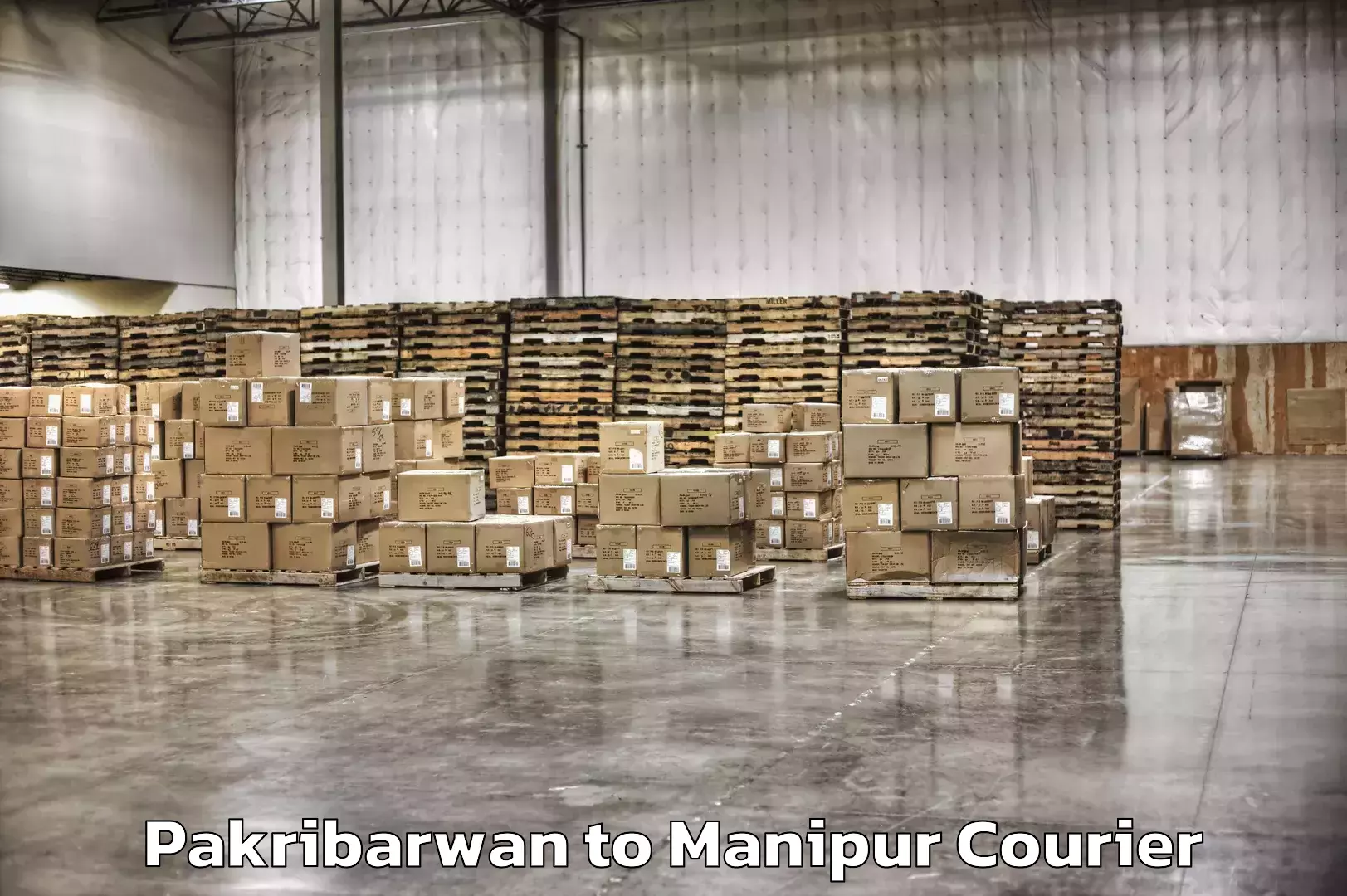 Customer-oriented courier services Pakribarwan to Manipur