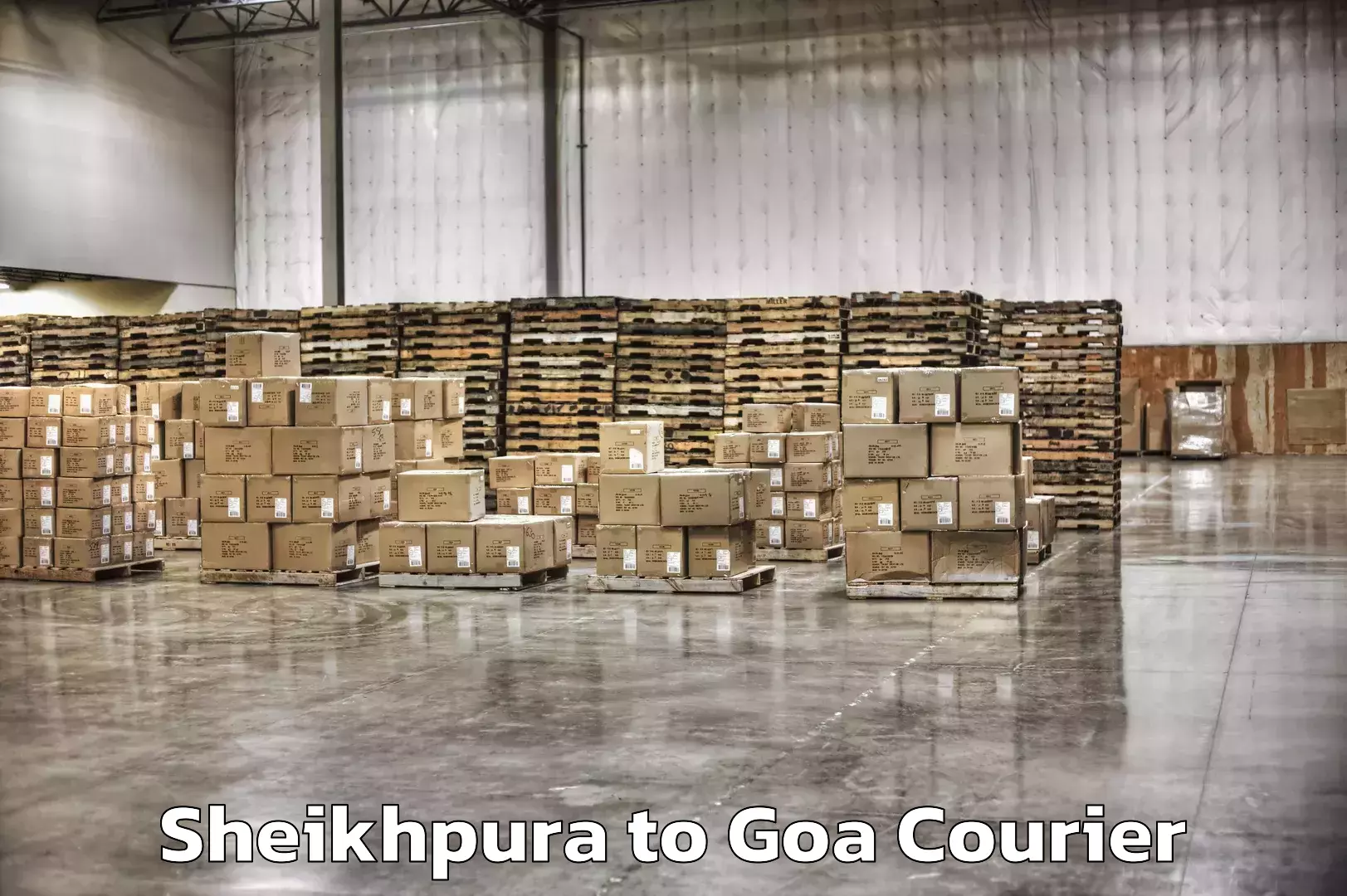 Custom courier packages Sheikhpura to Bicholim