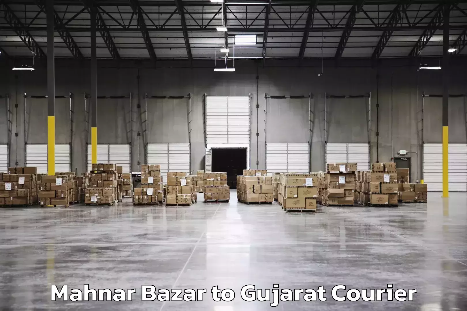 Cost-effective courier options Mahnar Bazar to Botad