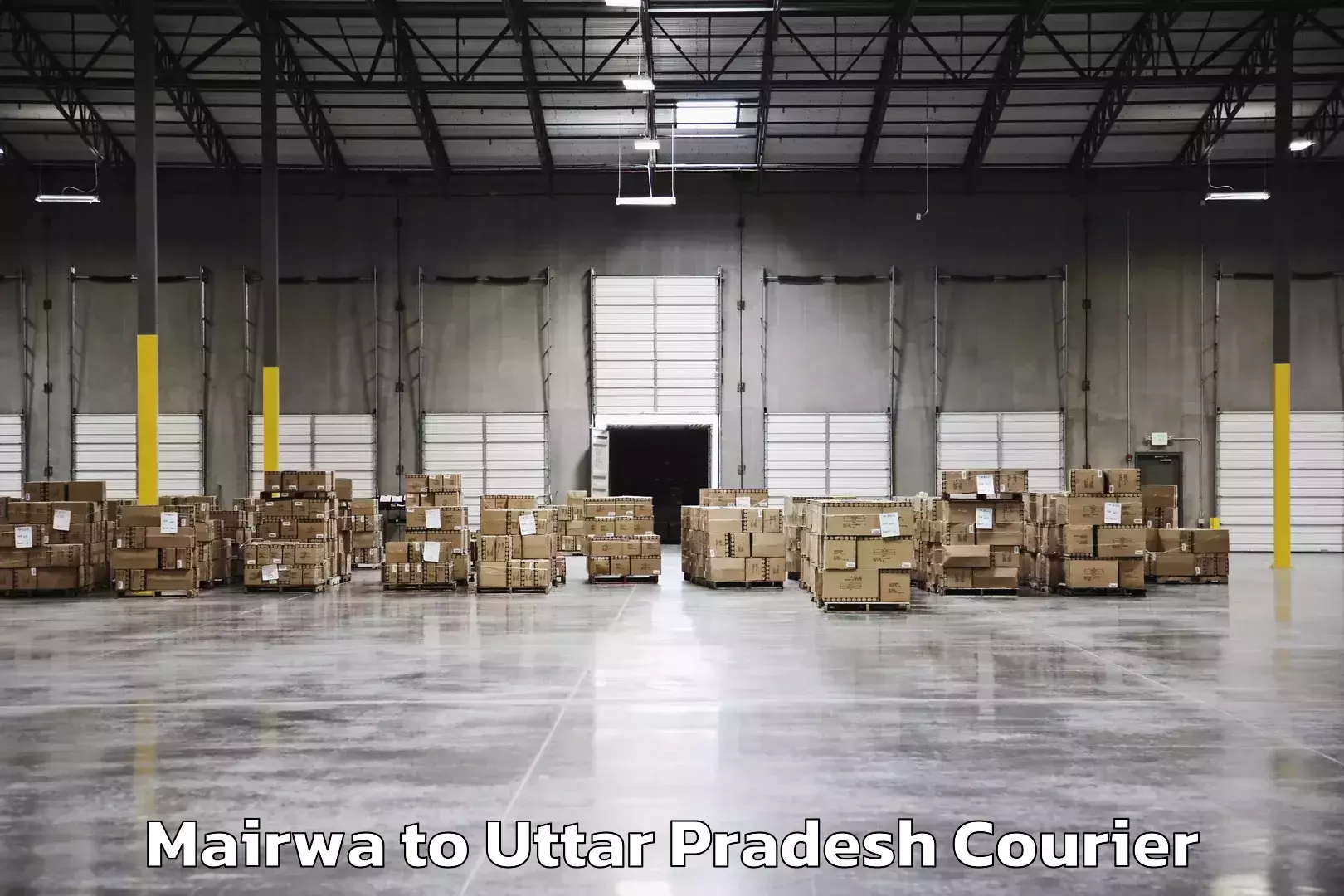 Customizable shipping options Mairwa to Uttar Pradesh