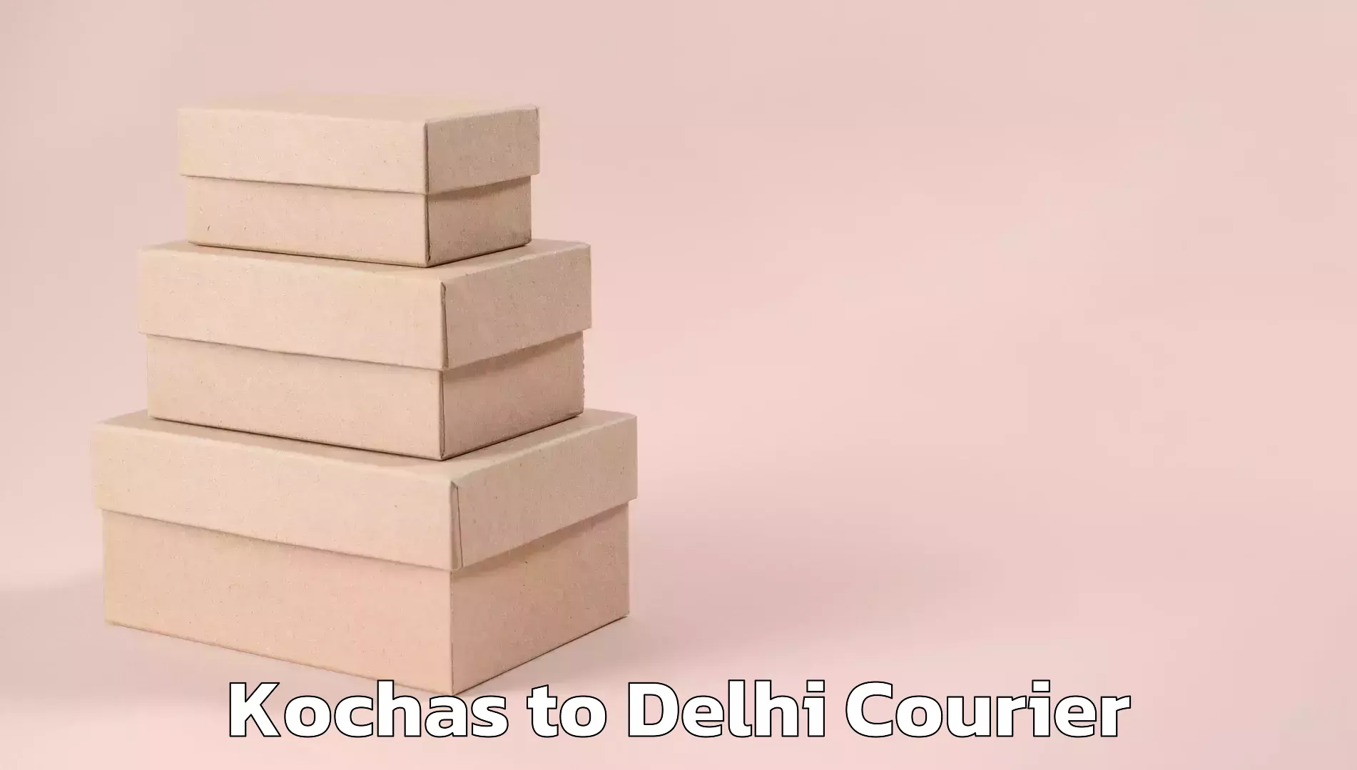 Secure packaging Kochas to Jawaharlal Nehru University New Delhi