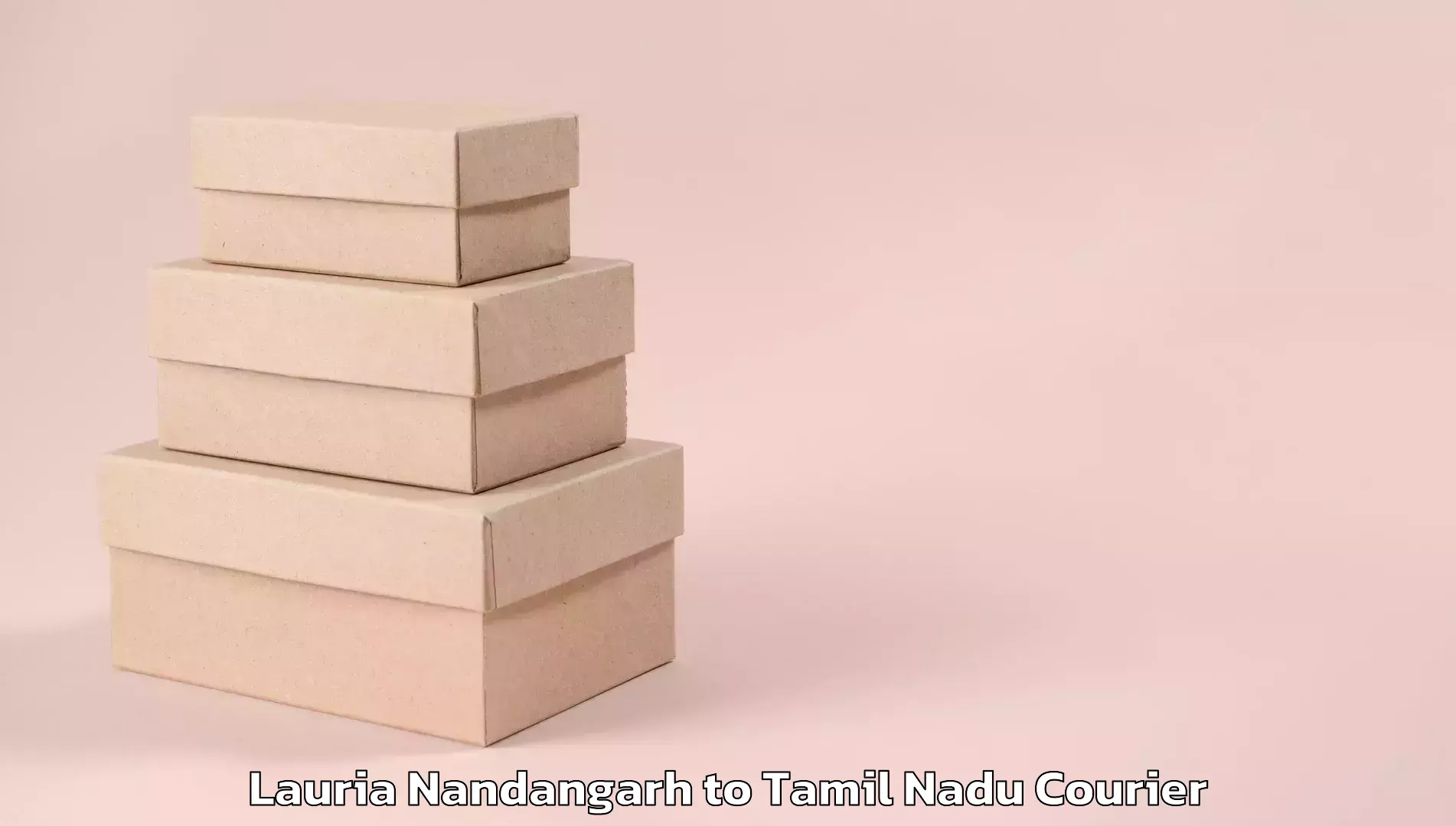 Reliable courier service Lauria Nandangarh to Mettala