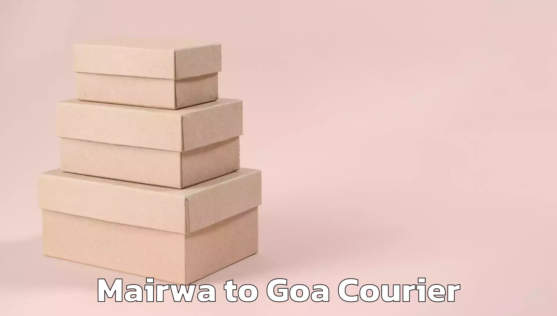 Track and trace shipping Mairwa to South Goa