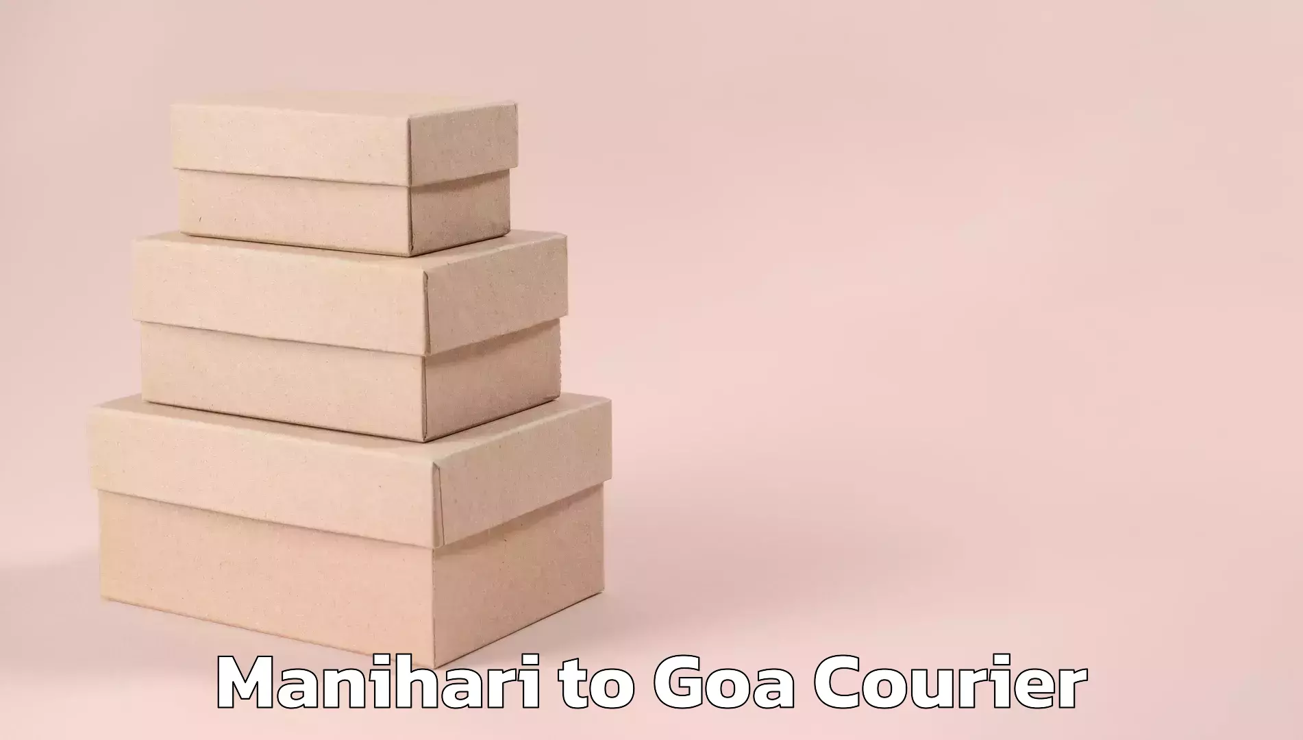 Subscription-based courier in Manihari to Goa University