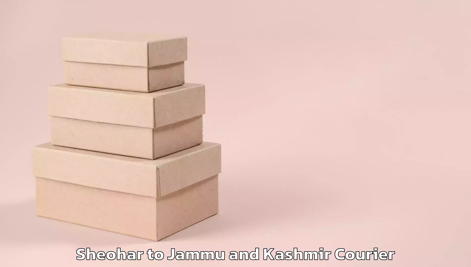 Smart parcel solutions Sheohar to IIT Jammu