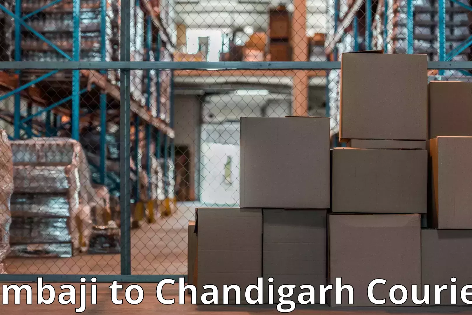 Safe furniture transport Ambaji to Panjab University Chandigarh