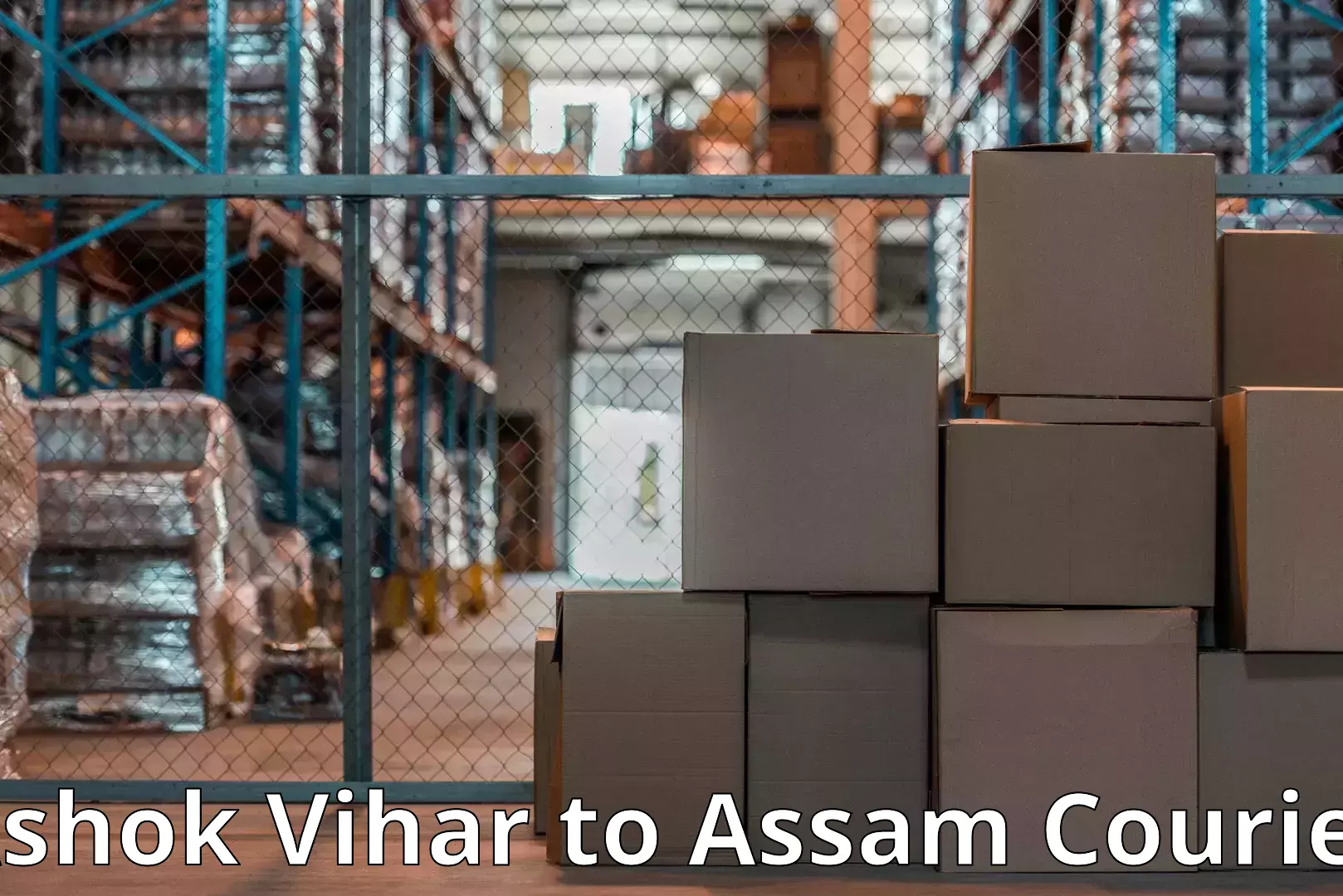 Household moving and handling Ashok Vihar to Assam