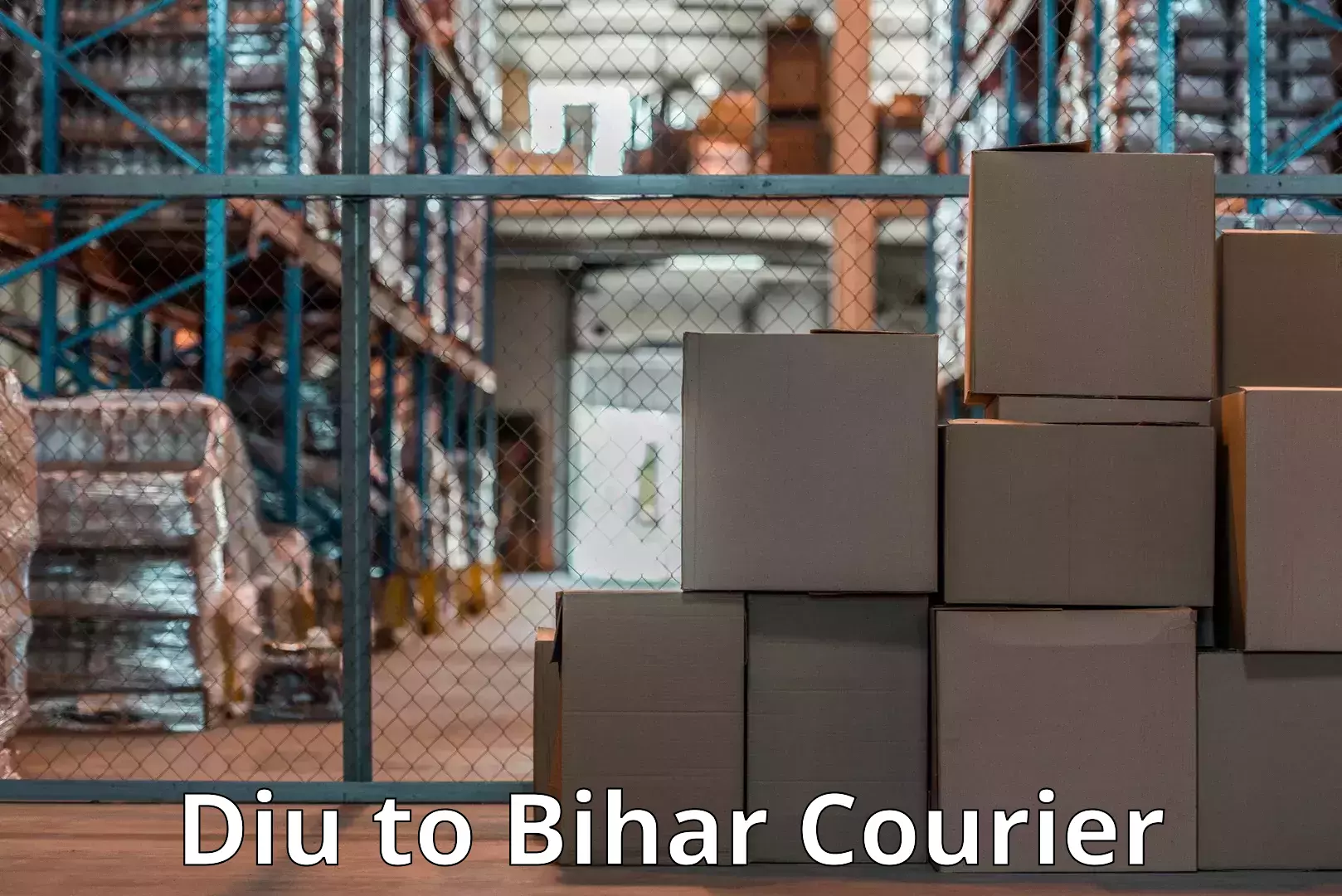 Furniture transport experts Diu to Bihar
