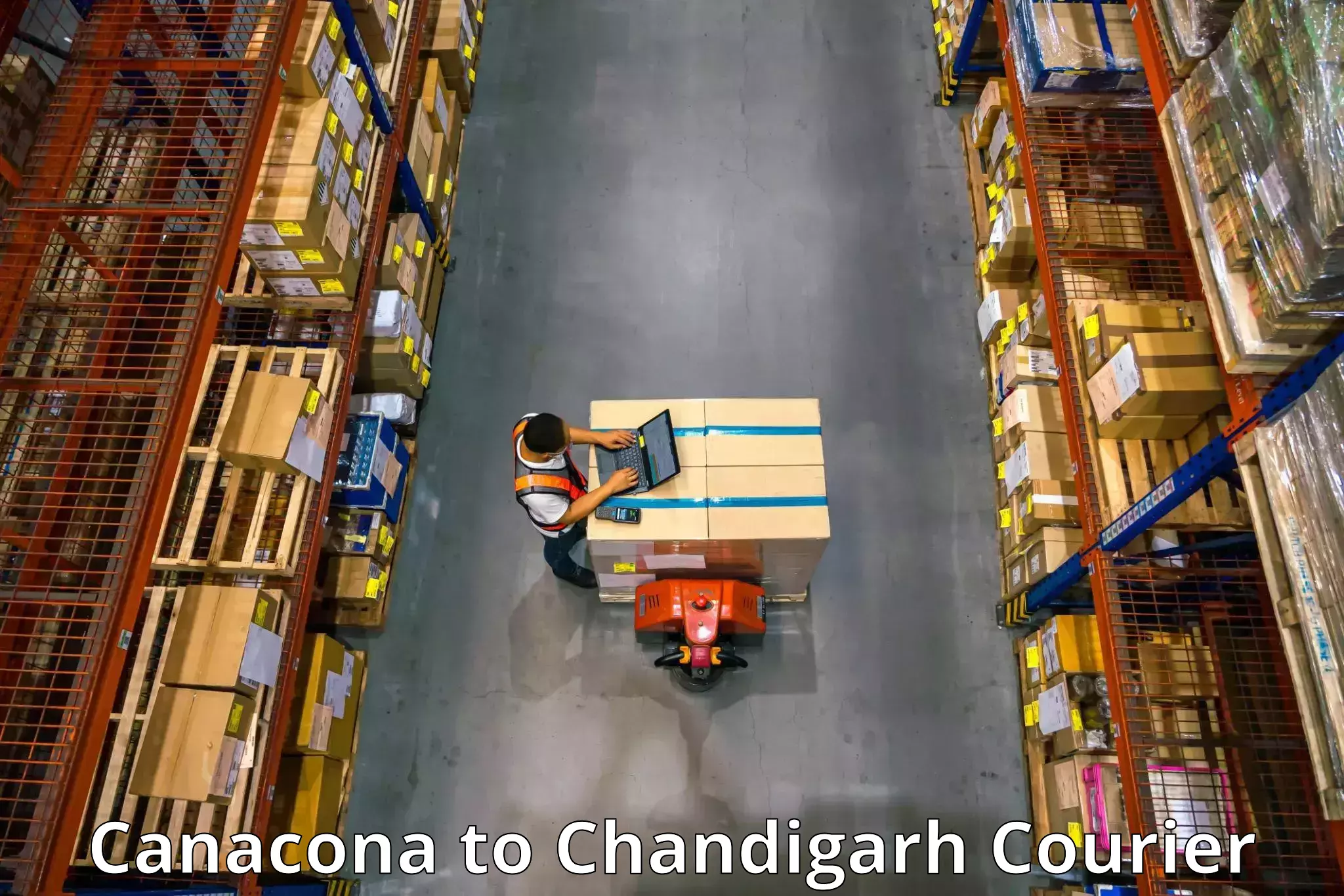 Comprehensive goods transport Canacona to Chandigarh