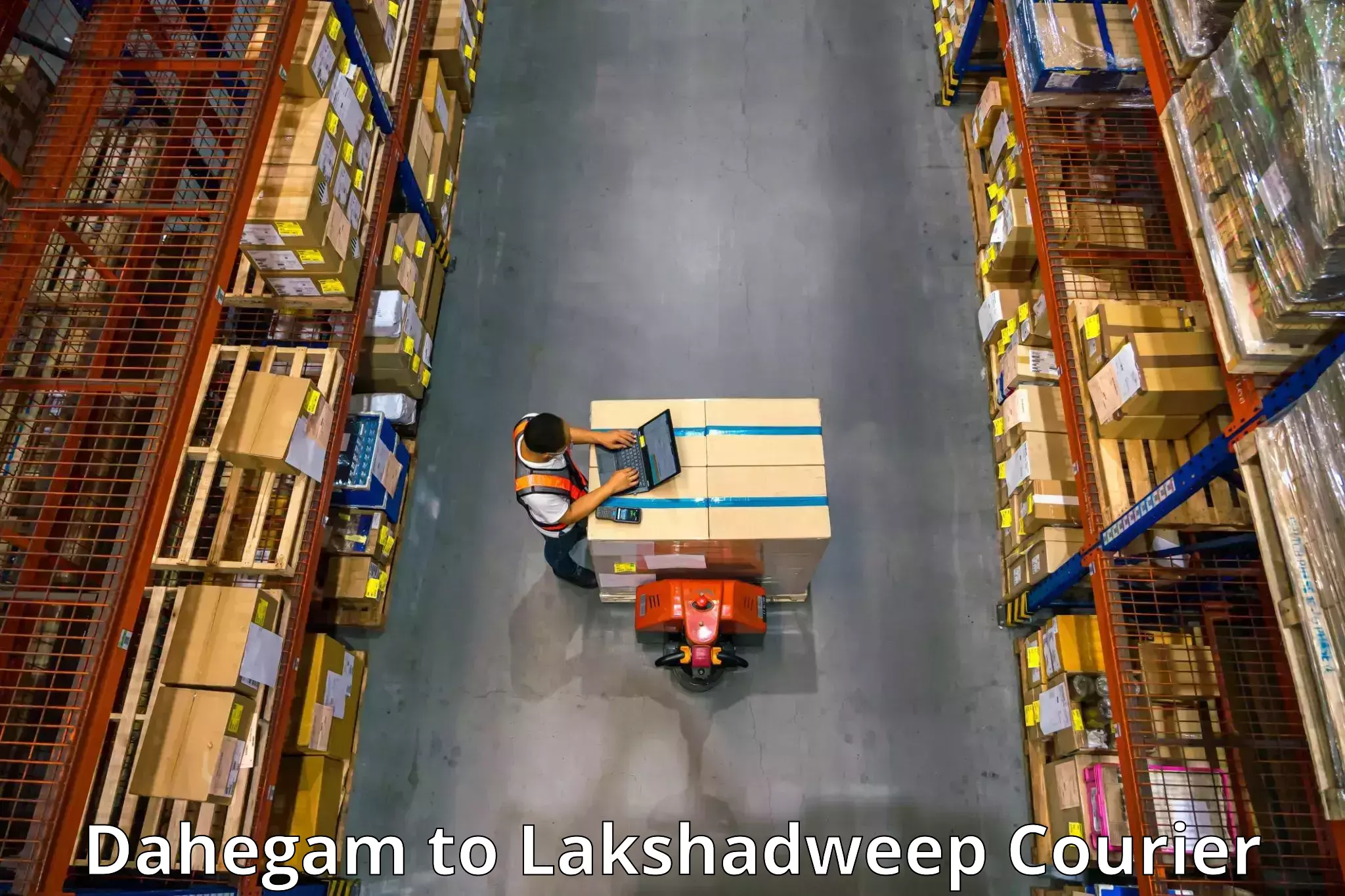 Trusted moving company Dahegam to Lakshadweep