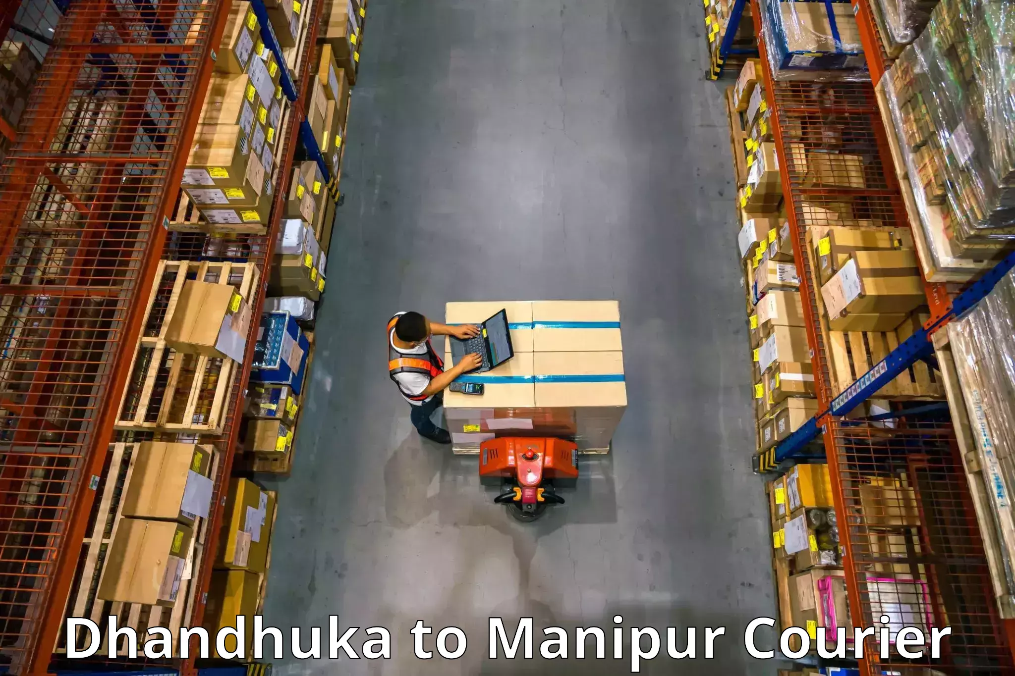Comprehensive goods transport Dhandhuka to Chandel