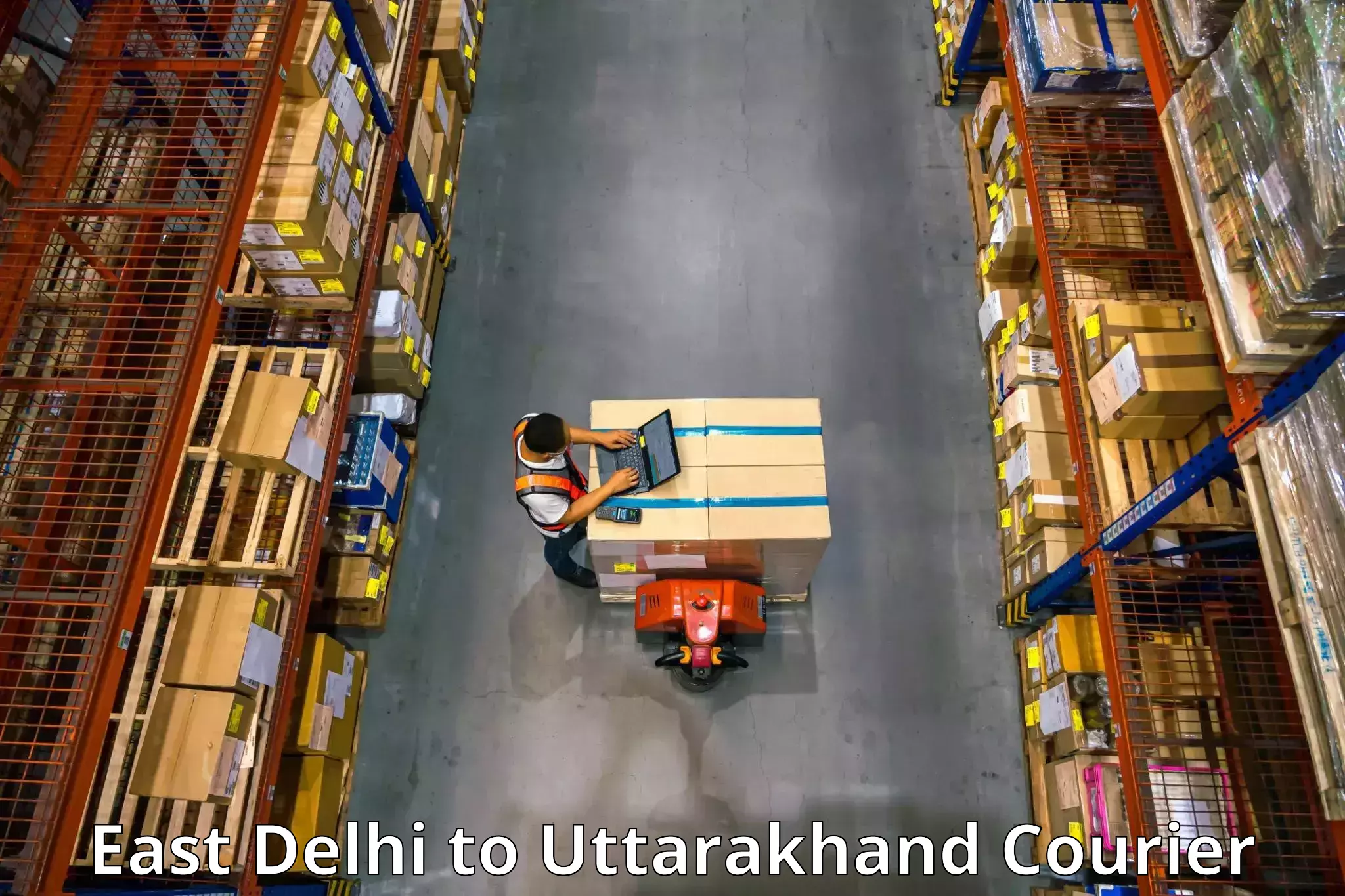 Professional moving company East Delhi to Uttarakhand
