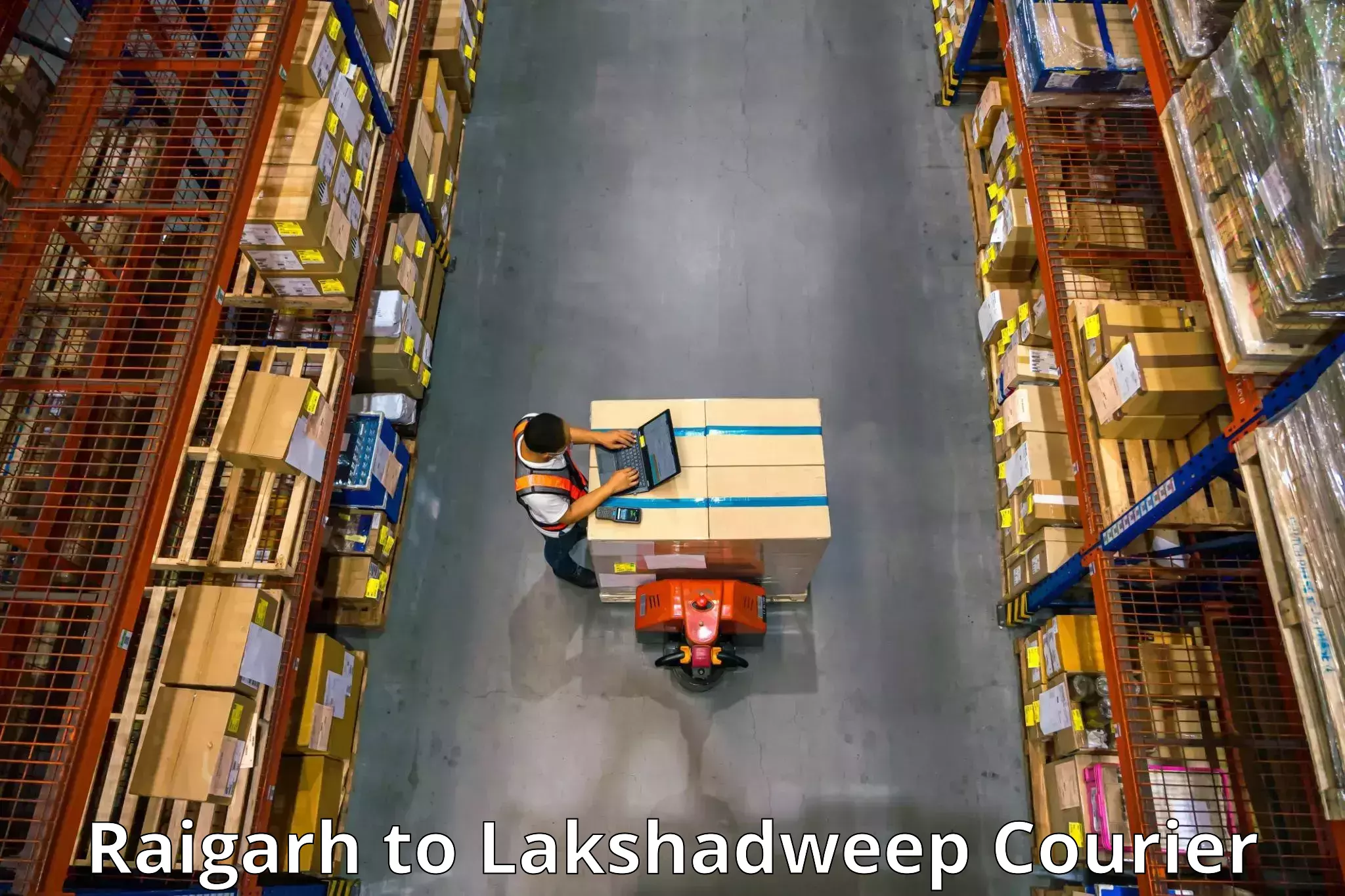 Quality furniture transport Raigarh to Lakshadweep