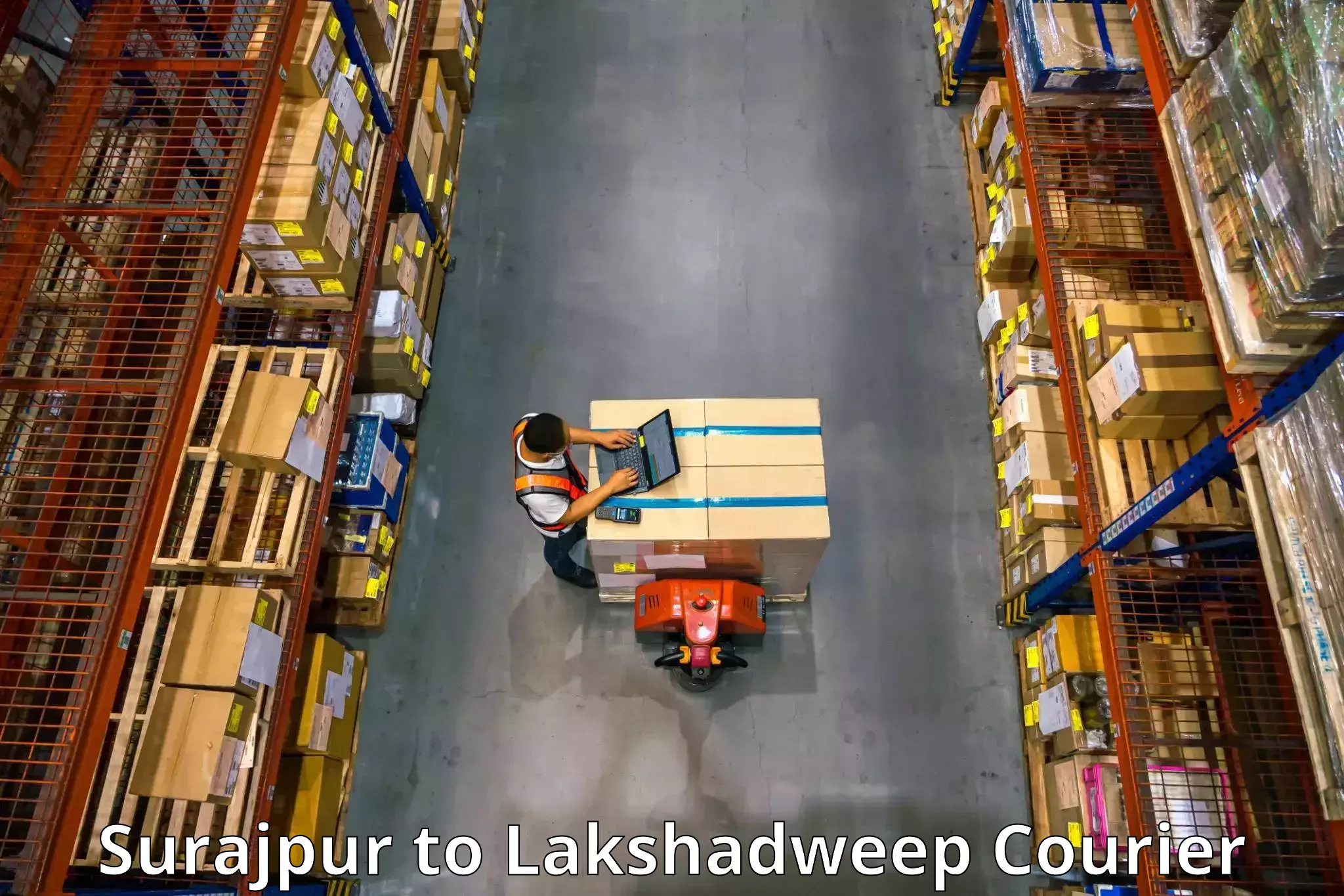 Nationwide household movers Surajpur to Lakshadweep