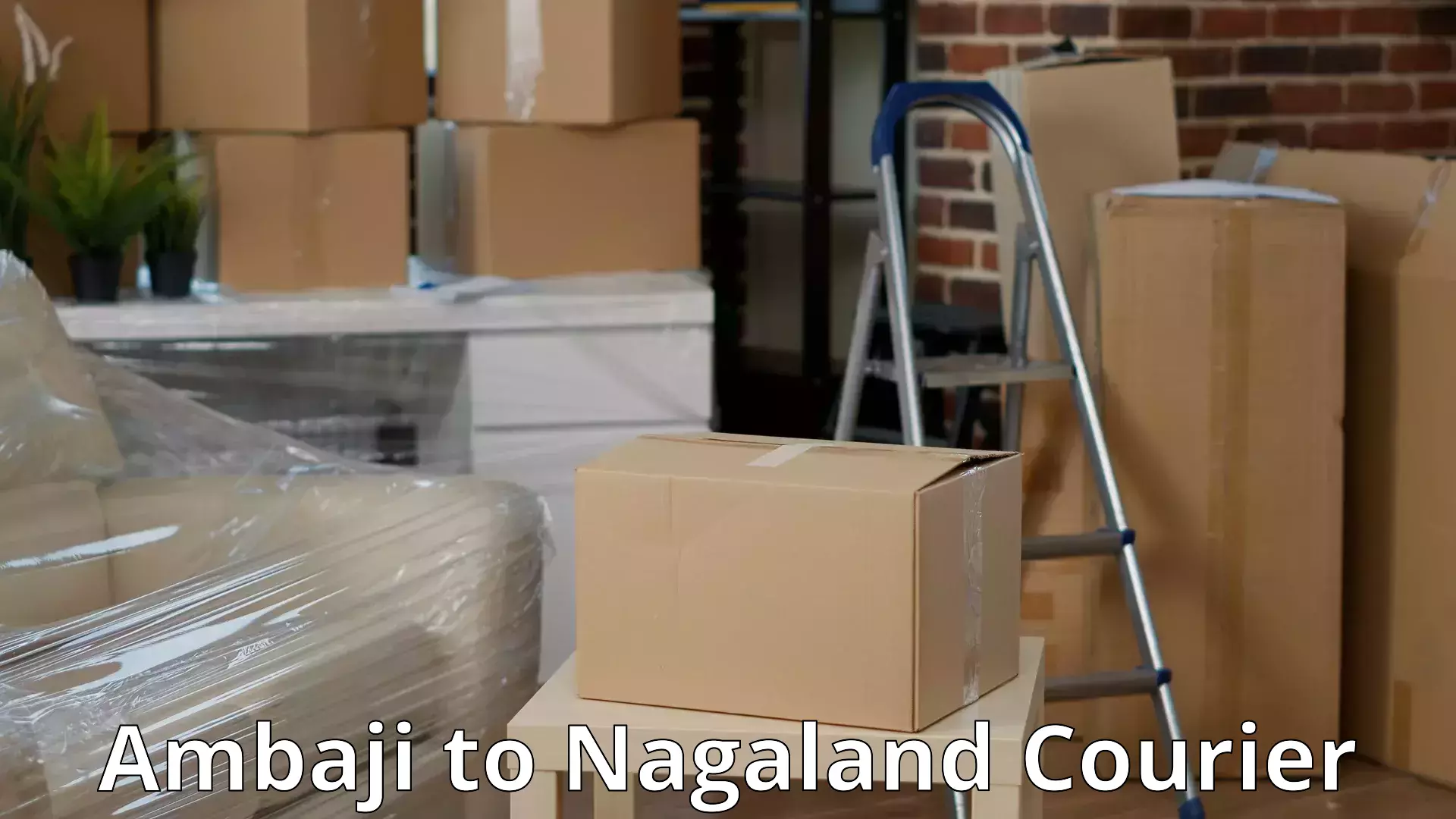 Furniture transport and logistics Ambaji to Tuensang