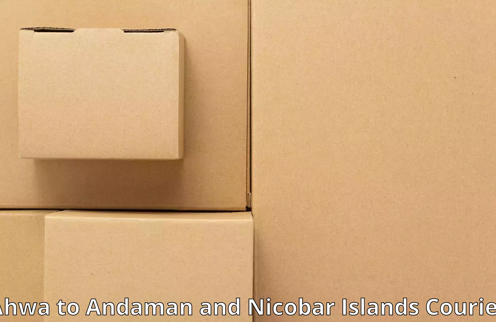 Premium furniture transport Ahwa to Andaman and Nicobar Islands