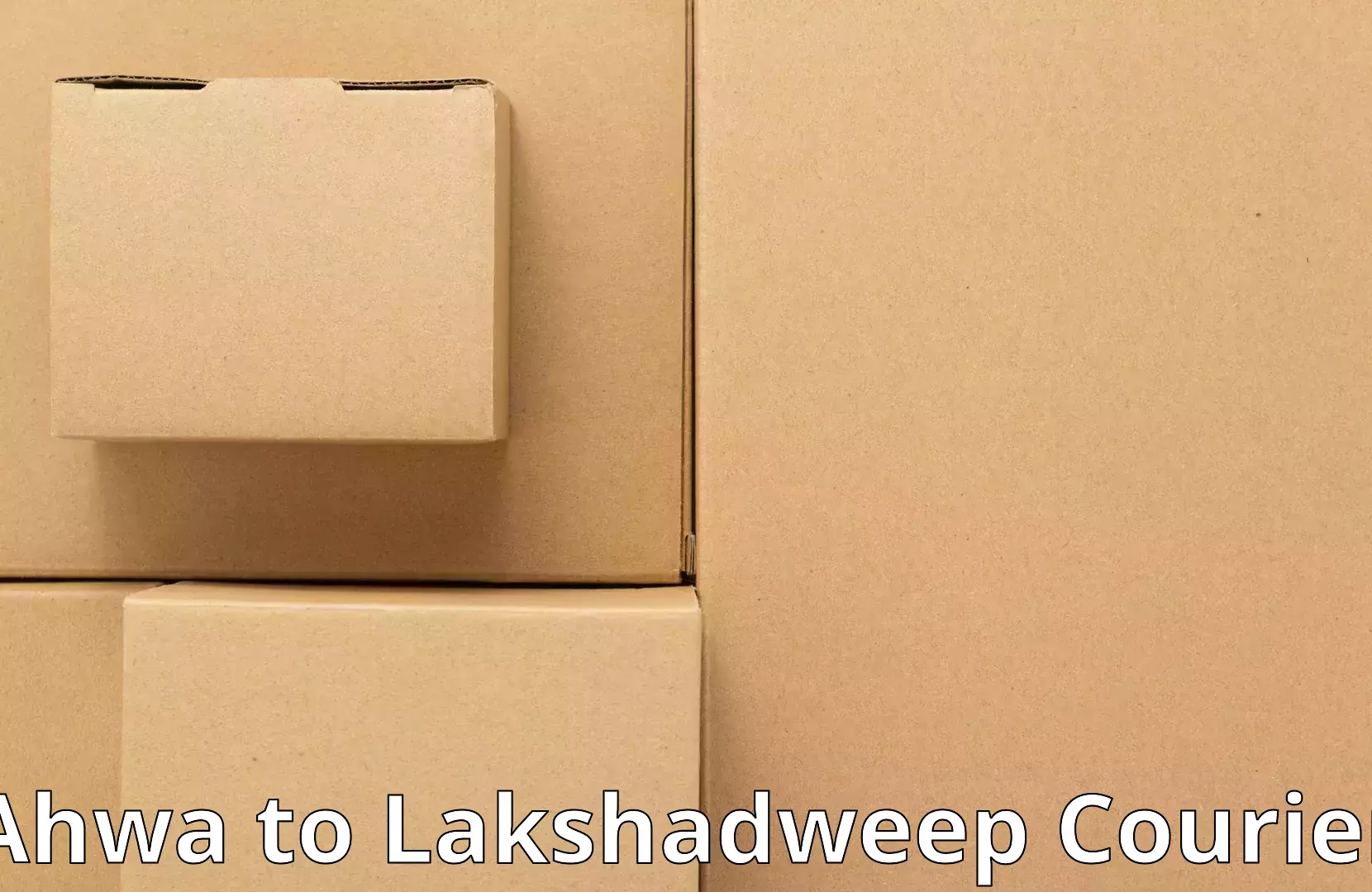 Moving and storage services Ahwa to Lakshadweep