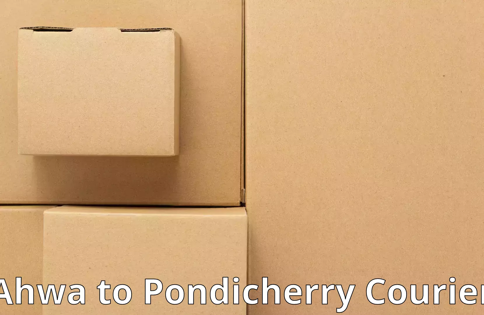 Home goods moving company Ahwa to Pondicherry