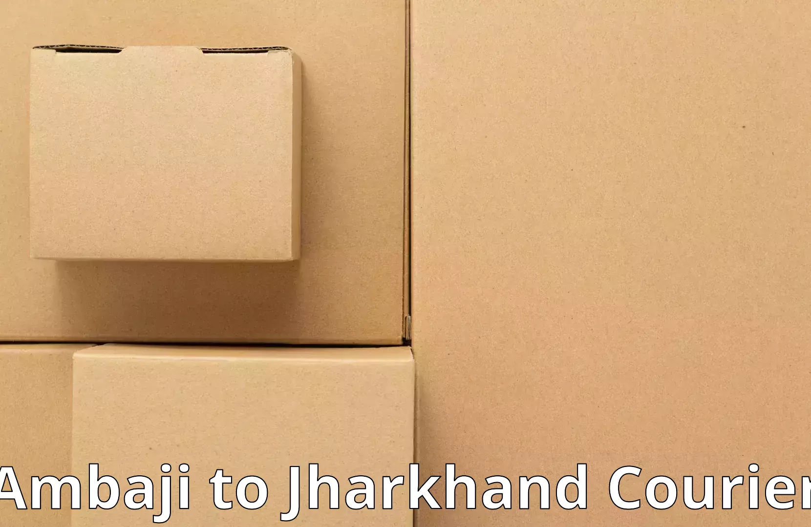 Furniture moving services Ambaji to Jharkhand