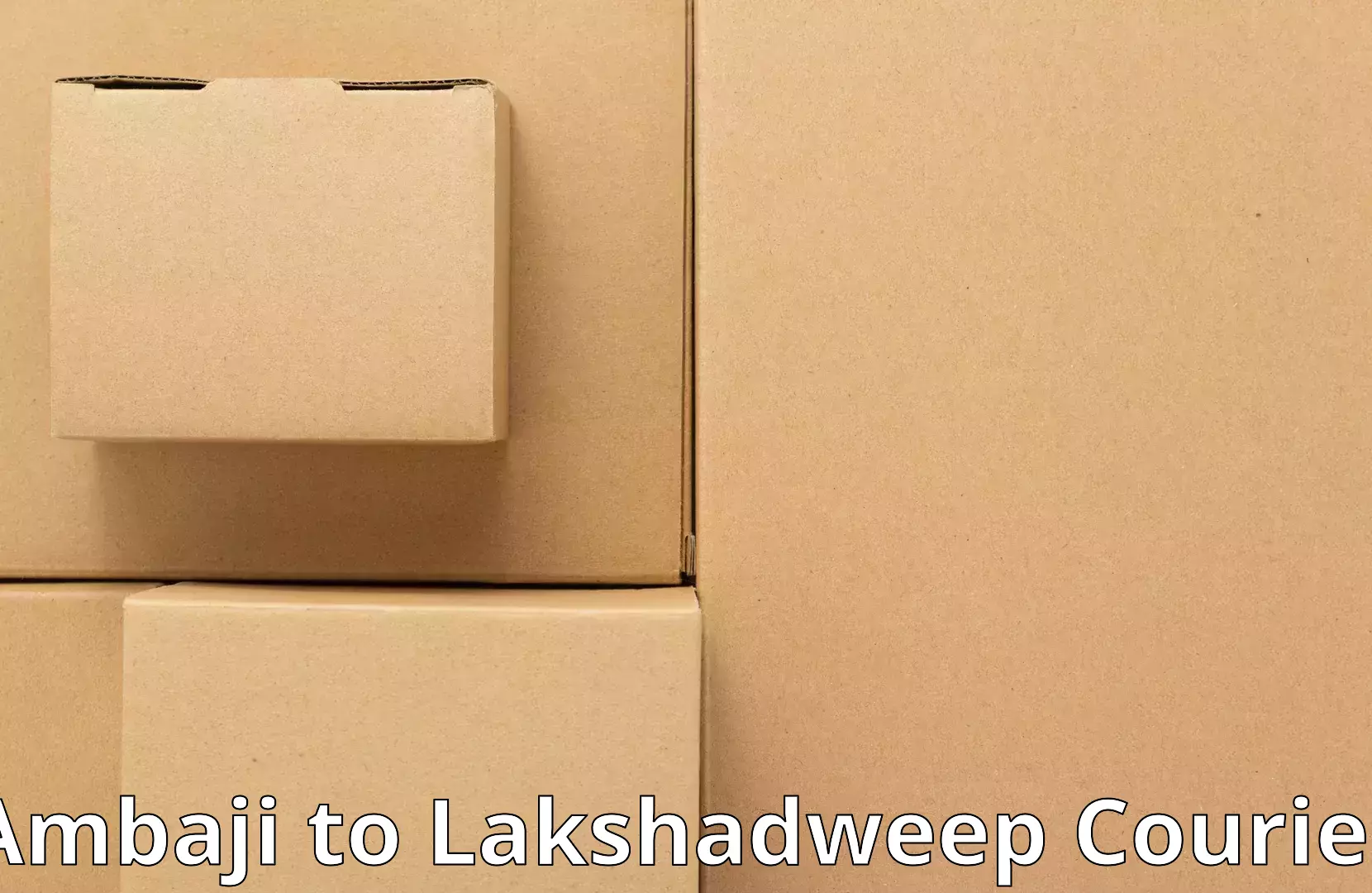 Full-service household moving Ambaji to Lakshadweep