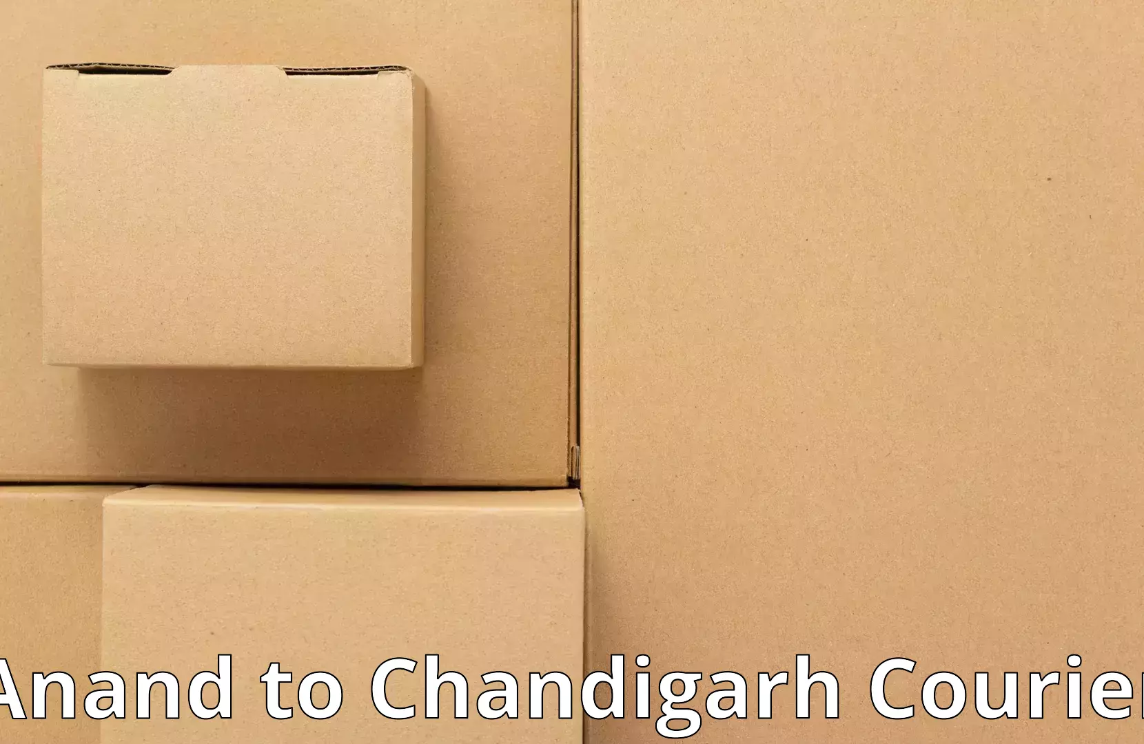 Quality furniture shipping Anand to Panjab University Chandigarh
