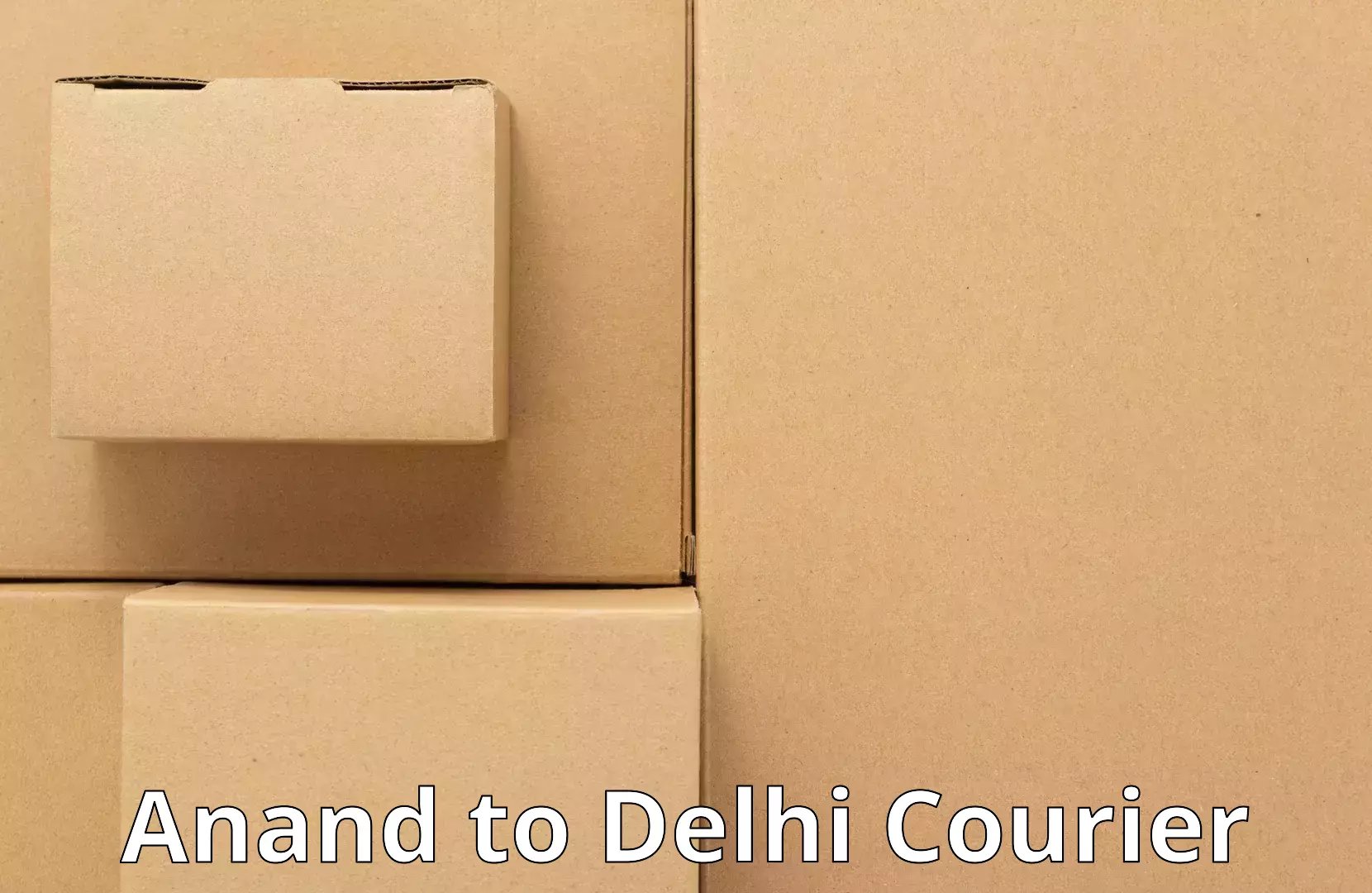 Furniture relocation services Anand to Jamia Millia Islamia New Delhi