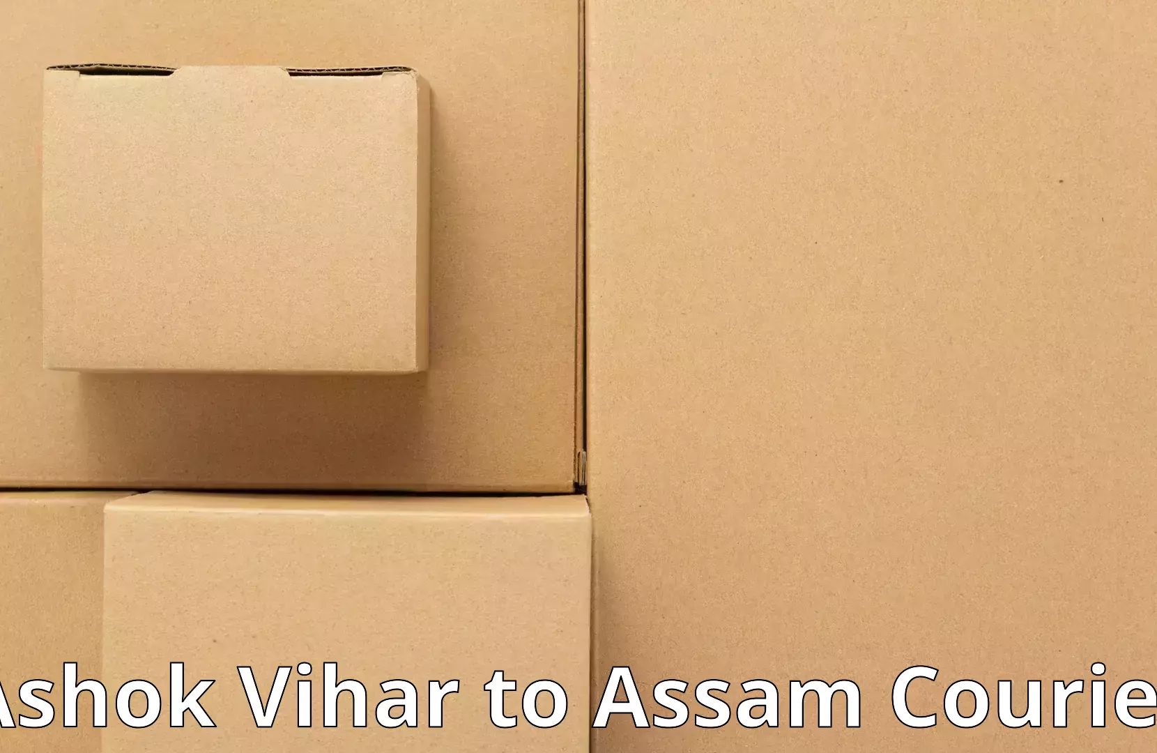 Household goods movers and packers Ashok Vihar to Lumding