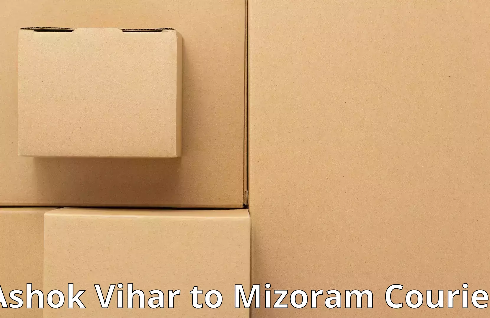 Expert household movers Ashok Vihar to Thenzawl