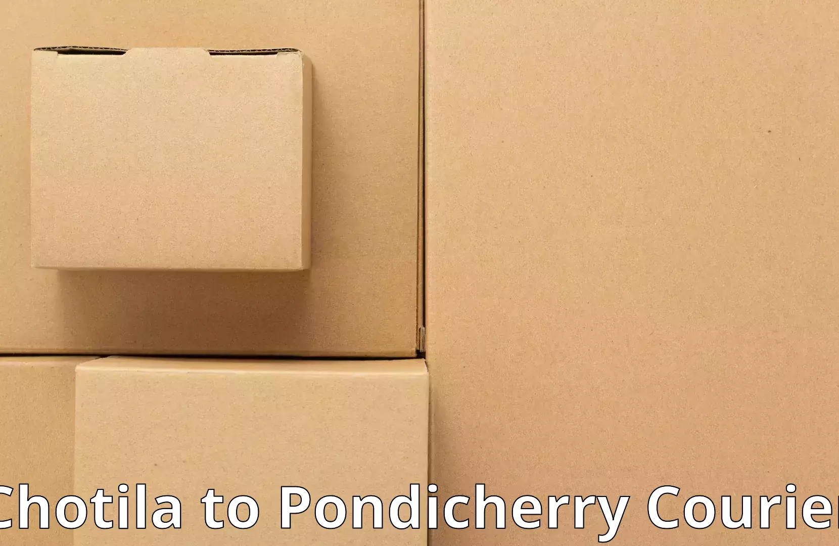 Furniture moving services Chotila to Pondicherry
