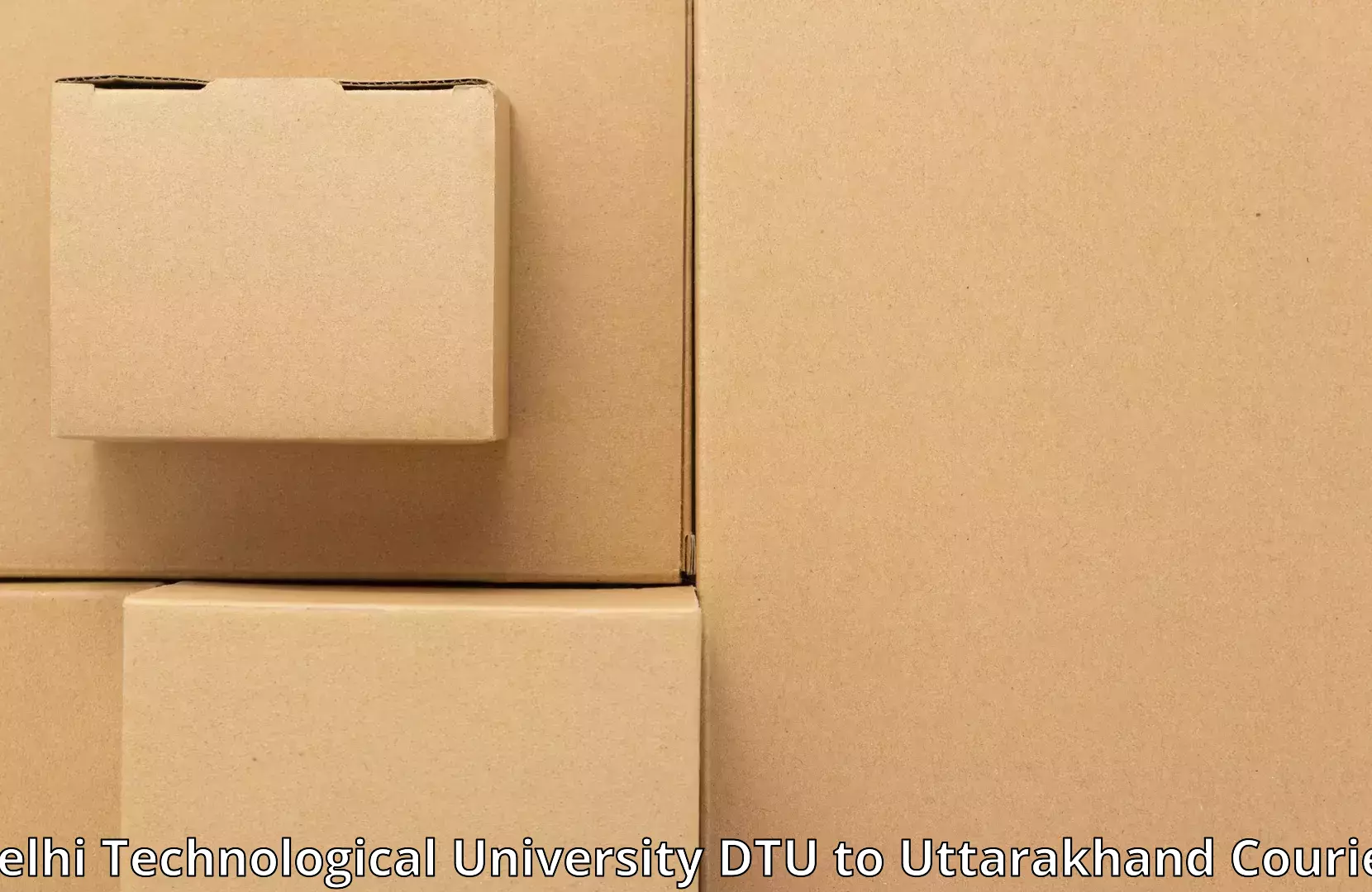 Cost-effective moving options in Delhi Technological University DTU to Kotdwara