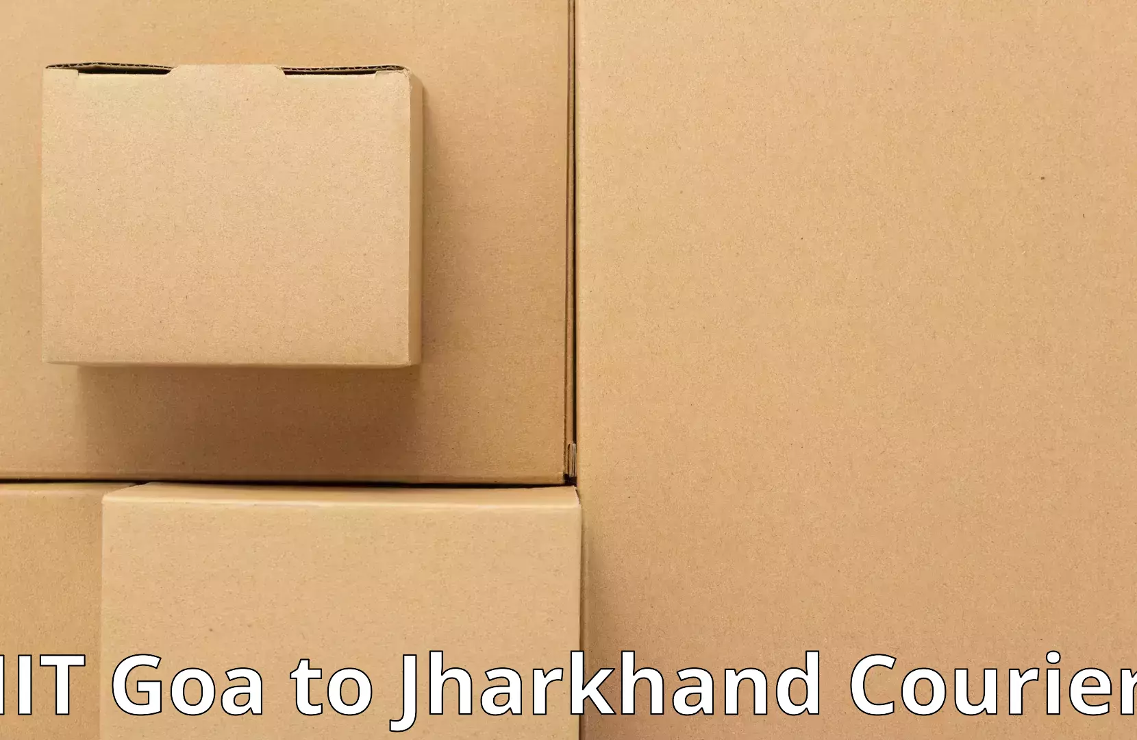 Reliable household shifting IIT Goa to Birla Institute of Technology Ranchi