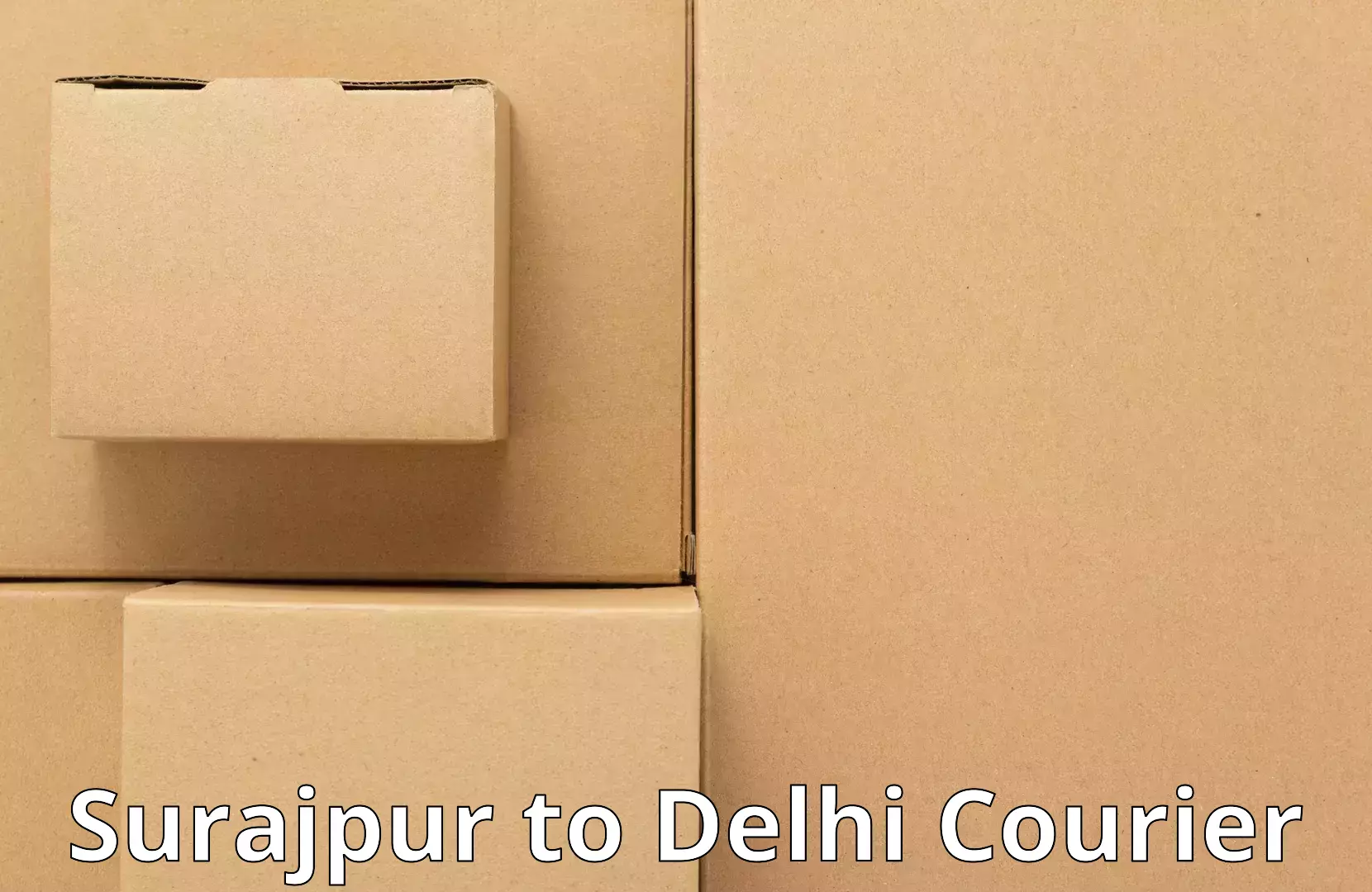 Household goods shipping Surajpur to Jhilmil