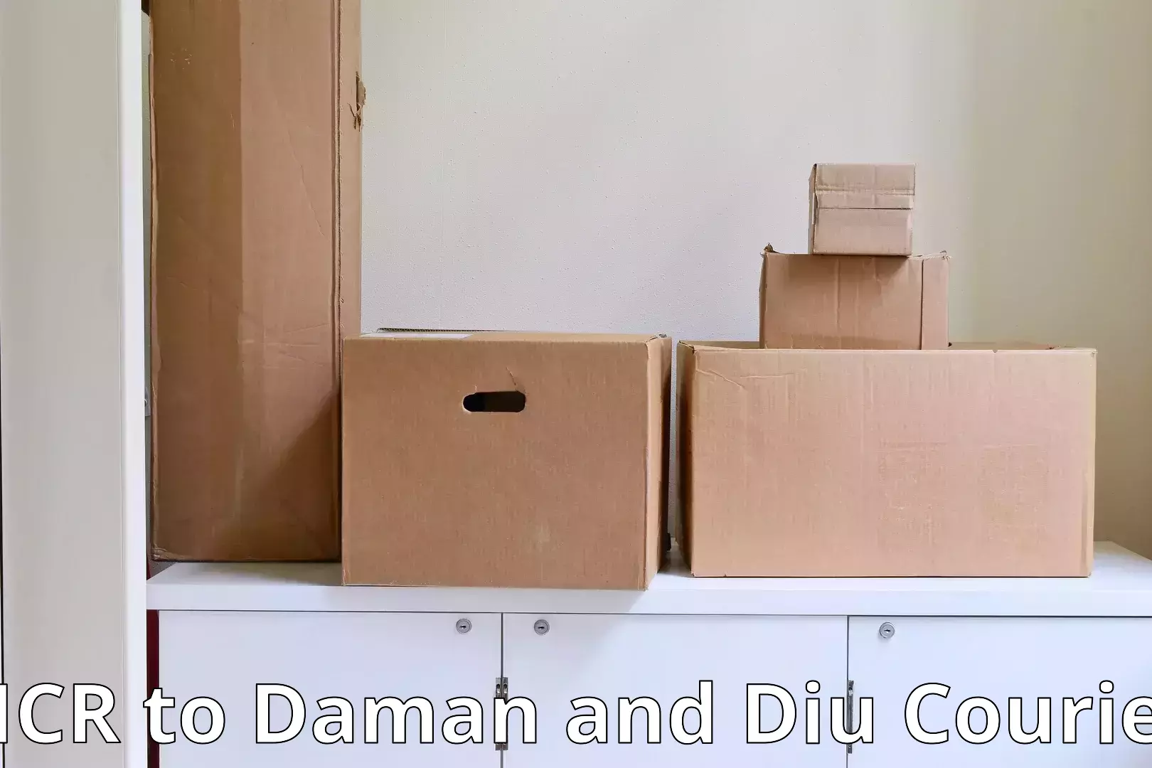 Household goods transport service NCR to Daman and Diu