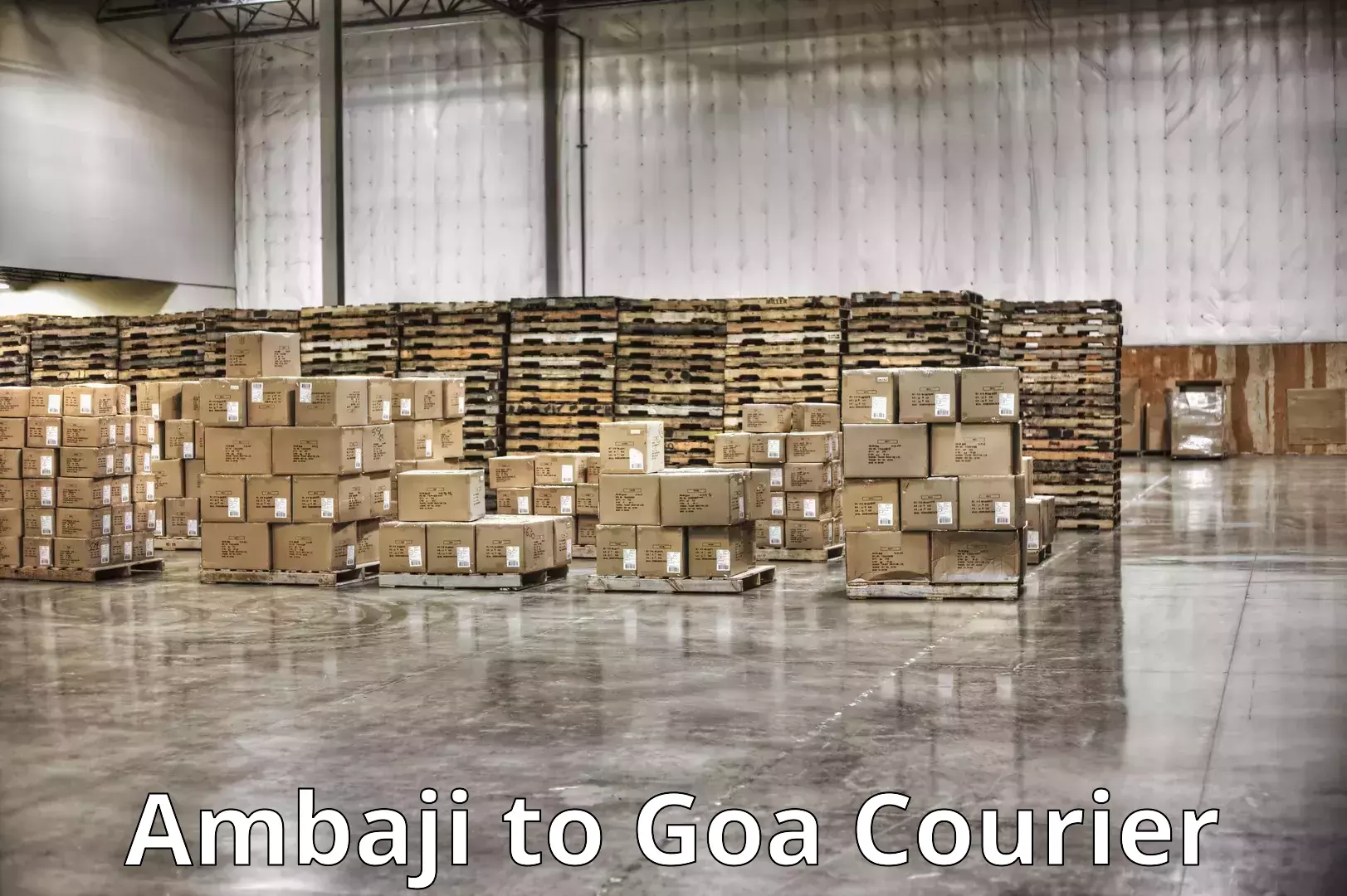Long-distance household transport Ambaji to IIT Goa