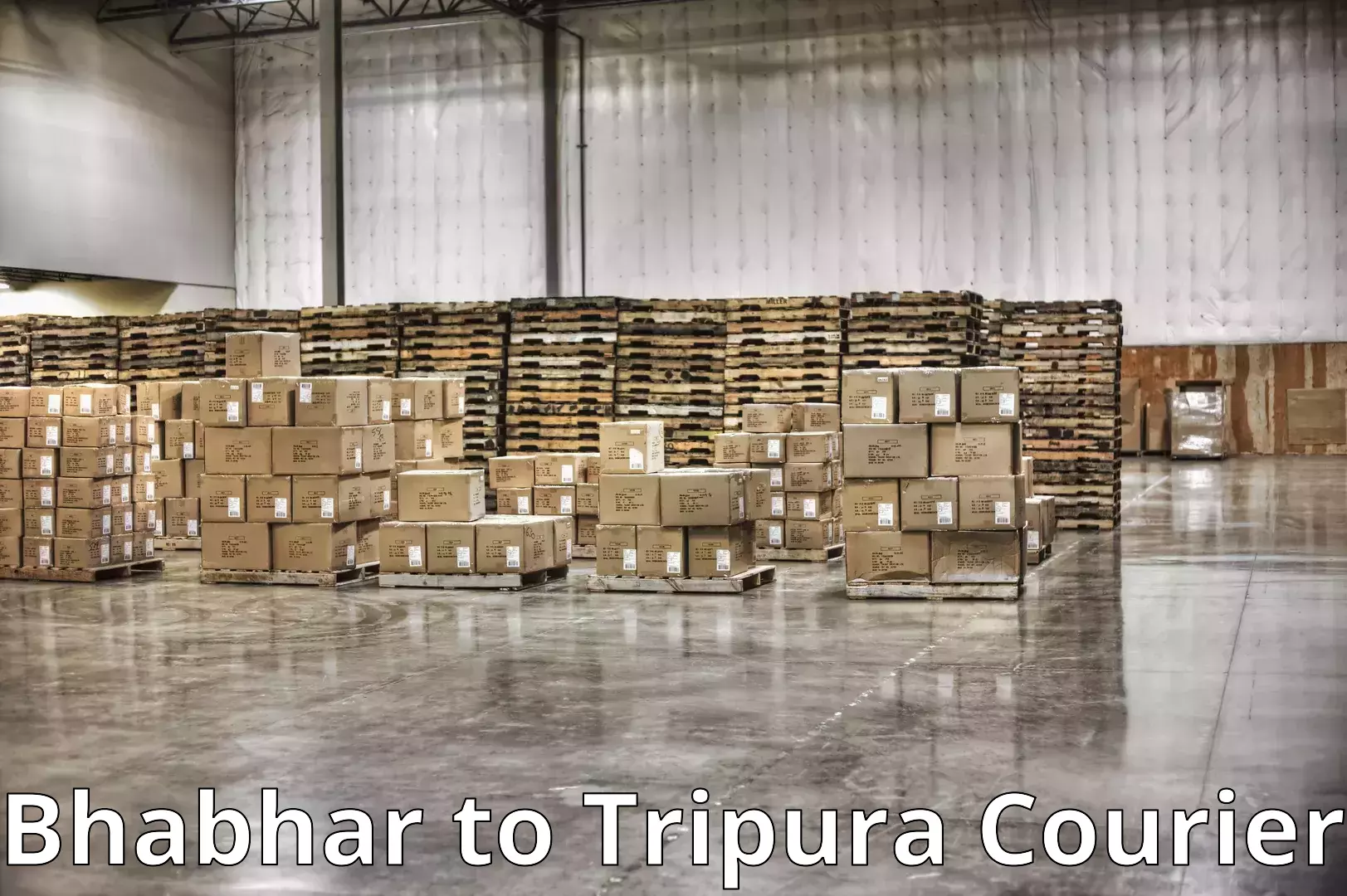 Professional movers and packers Bhabhar to Tripura