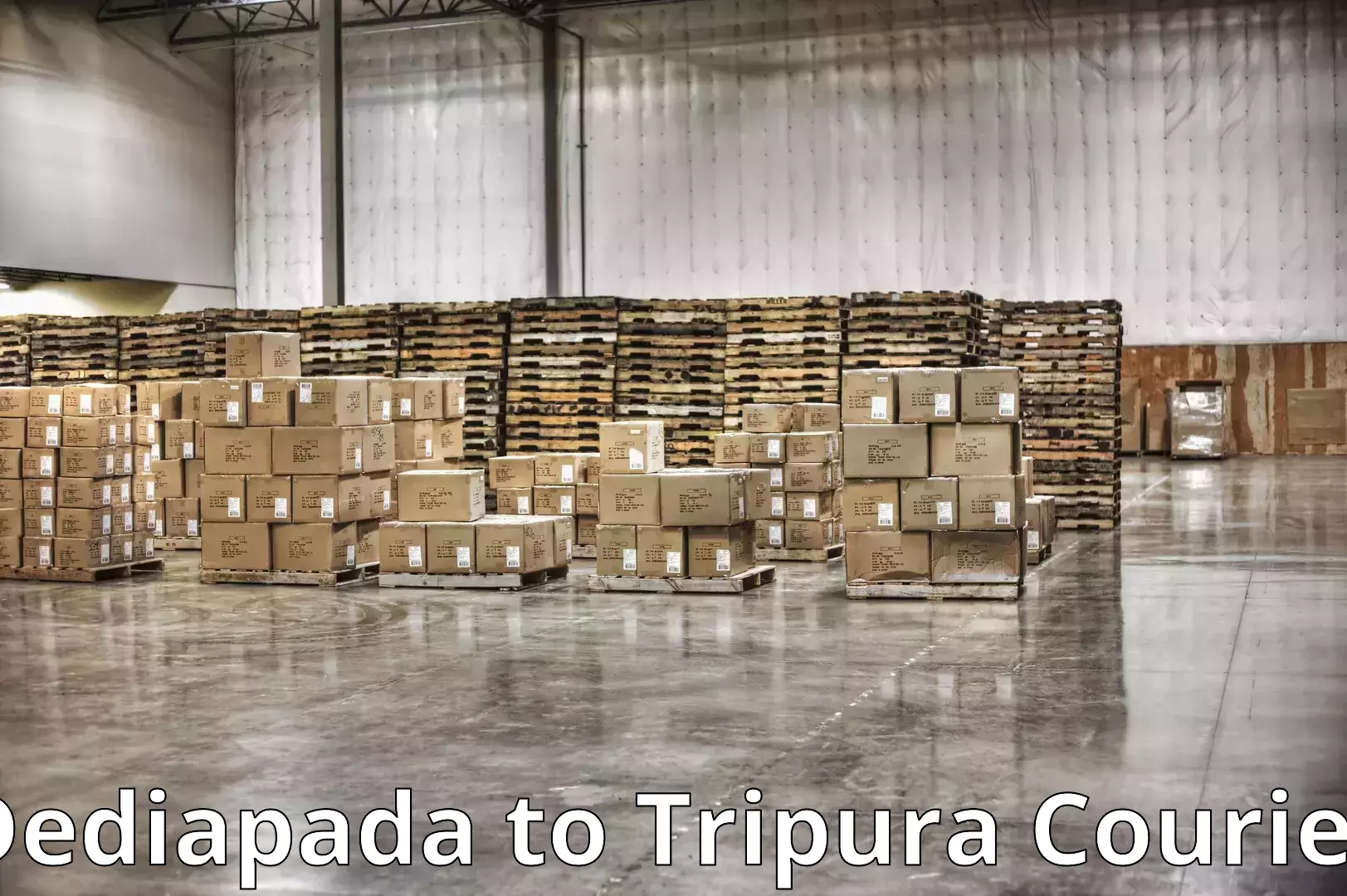 Full-service furniture transport Dediapada to Tripura