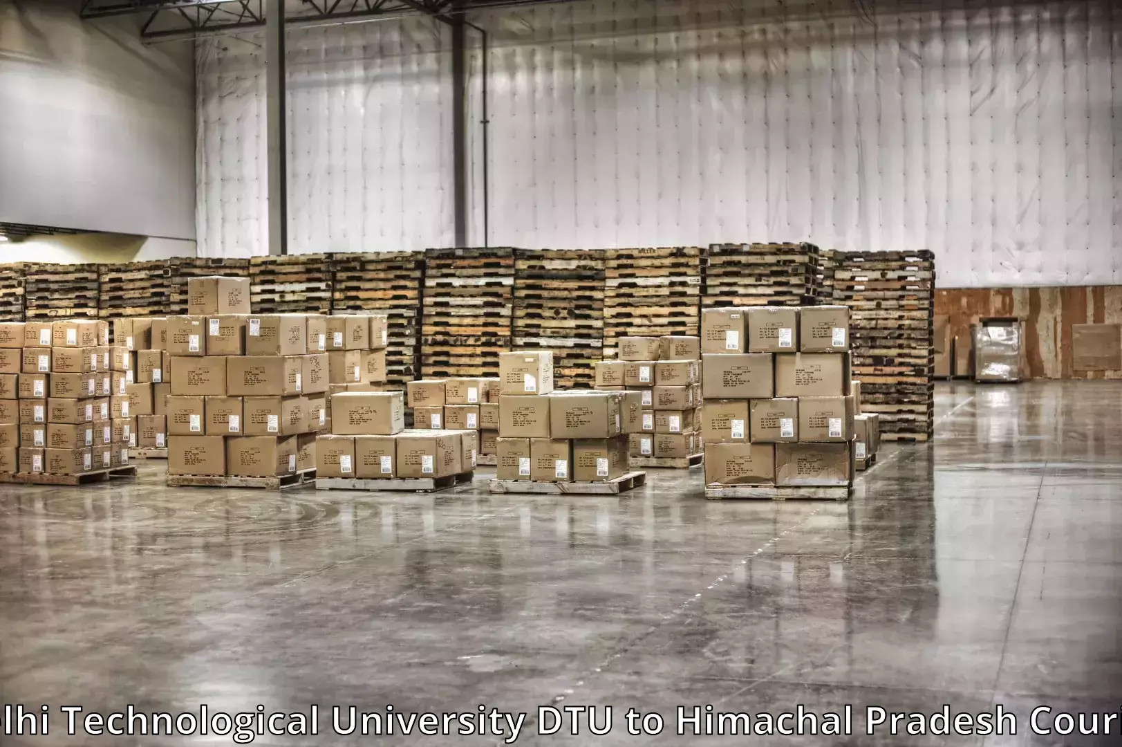 Quality moving and storage Delhi Technological University DTU to Himachal Pradesh