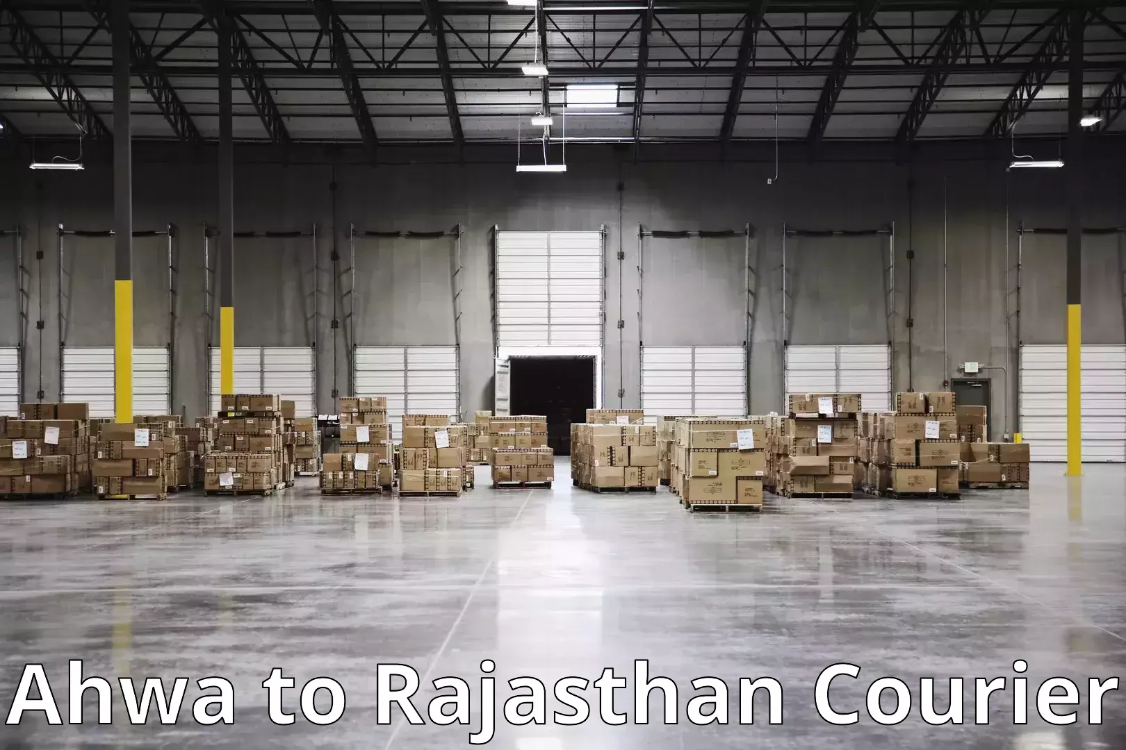 Efficient household relocation Ahwa to Rajasthan
