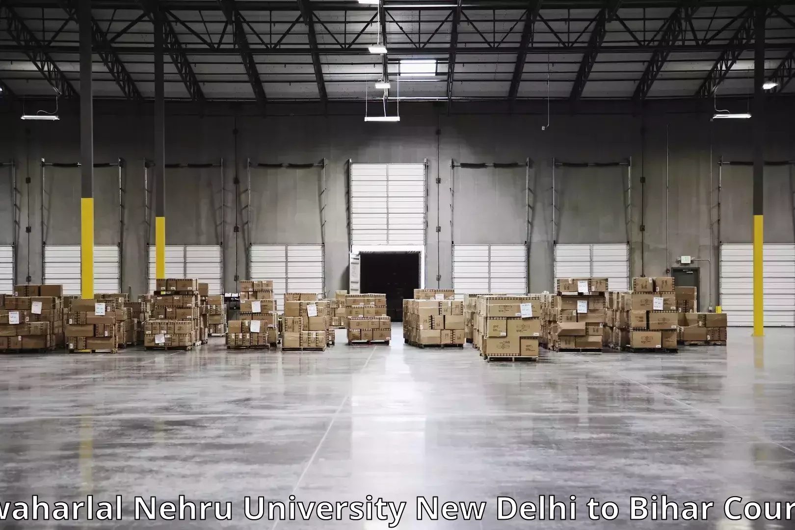 Cost-effective furniture movers in Jawaharlal Nehru University New Delhi to Barhiya