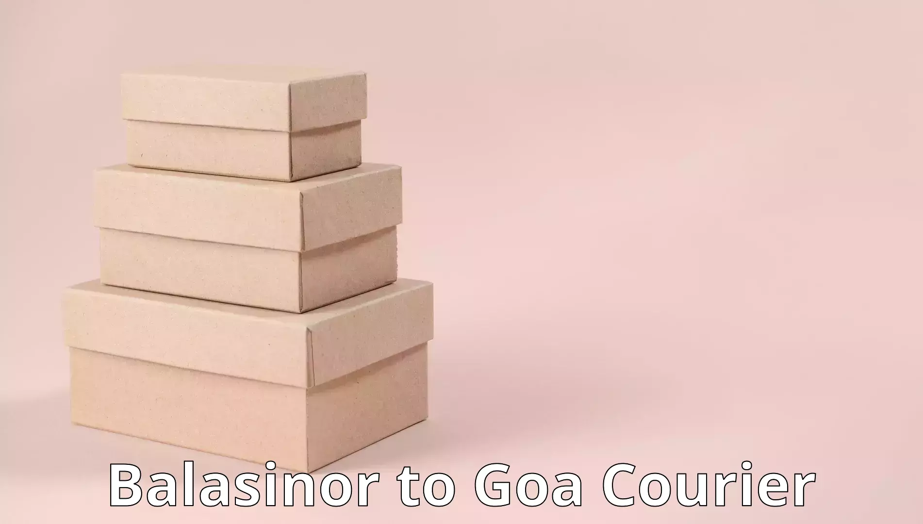Affordable furniture movers Balasinor to NIT Goa