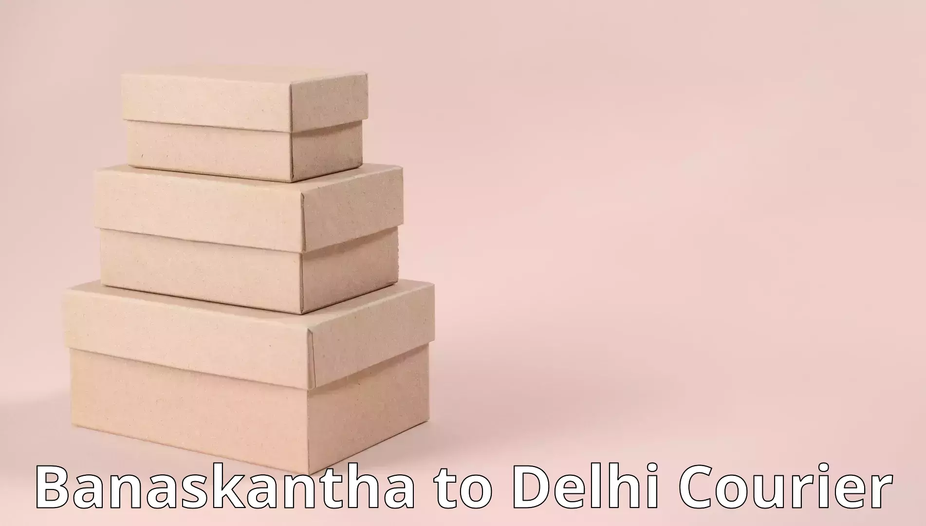 Packing and moving services Banaskantha to Jamia Hamdard New Delhi